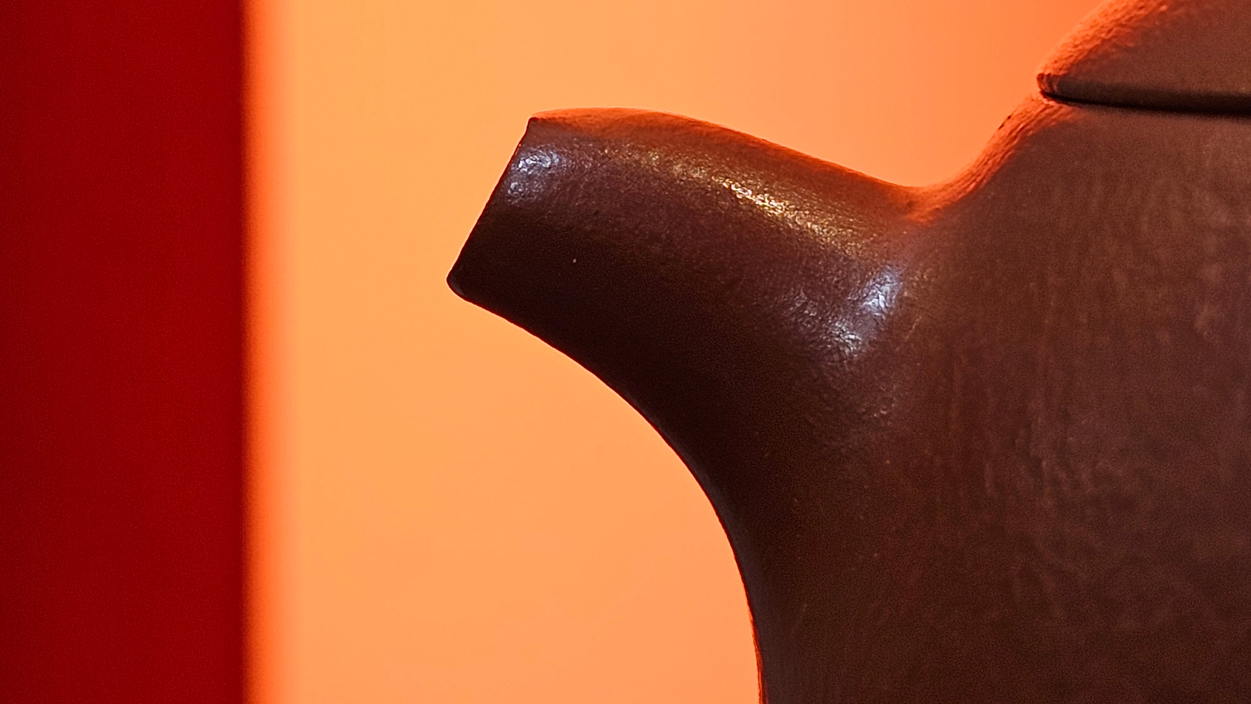 Mini! Qin Quan 秦权, with Oriental Clouds Embellishments 云朵贴花工艺, 116.2ml, Xiao Mei Yao Zhu Ni , by Craftsman Chen Yue Fei 陈跃飞 ~ Congratulations!to Mr M.G.! 2130hrs 22nd August 2025, Puteaux! France🇫🇷.