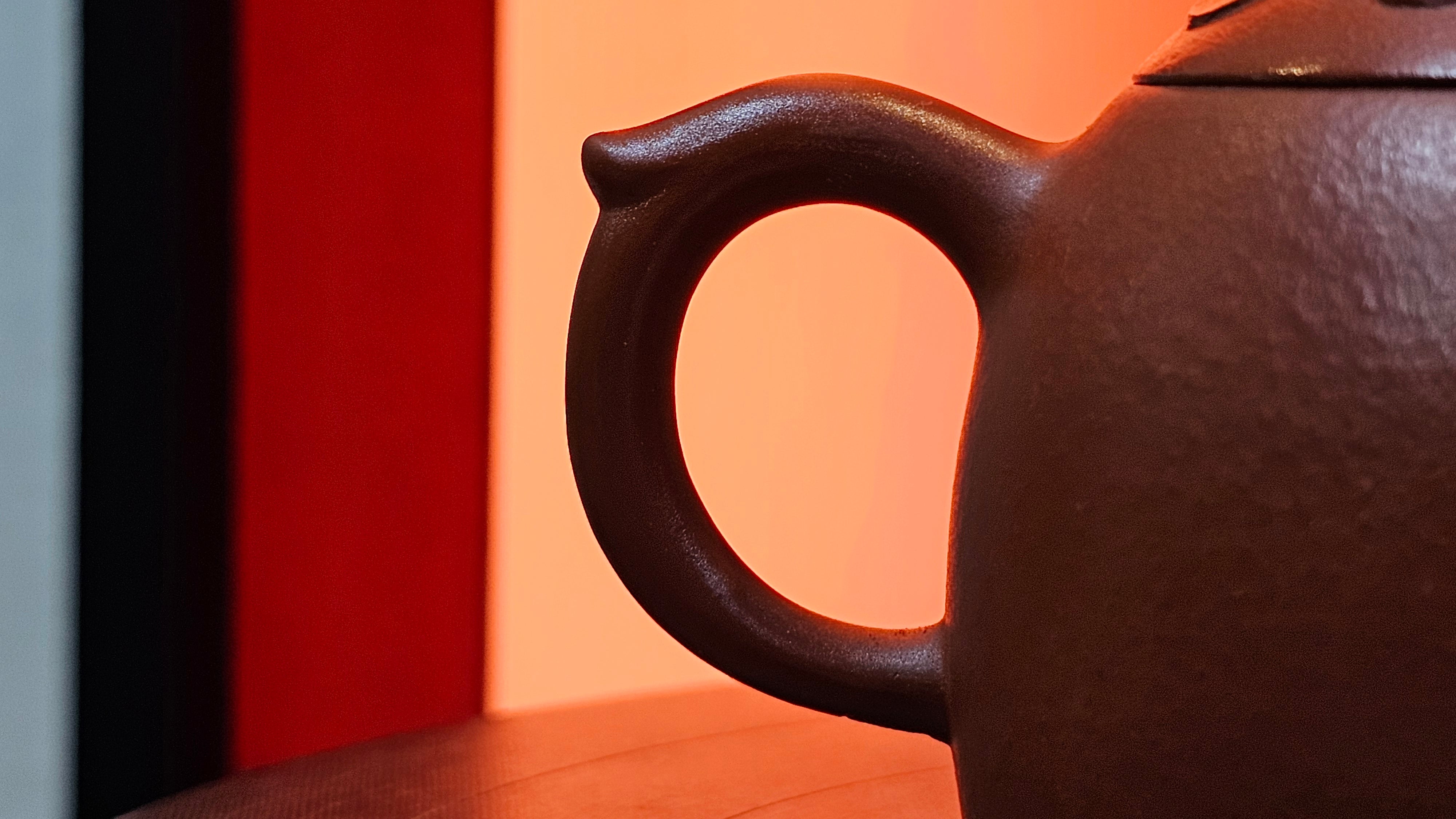 Mini! Qin Quan 秦权, with Oriental Clouds Embellishments 云朵贴花工艺, 116.2ml, Xiao Mei Yao Zhu Ni , by Craftsman Chen Yue Fei 陈跃飞 ~ Congratulations!to Mr M.G.! 2130hrs 22nd August 2025, Puteaux! France🇫🇷.