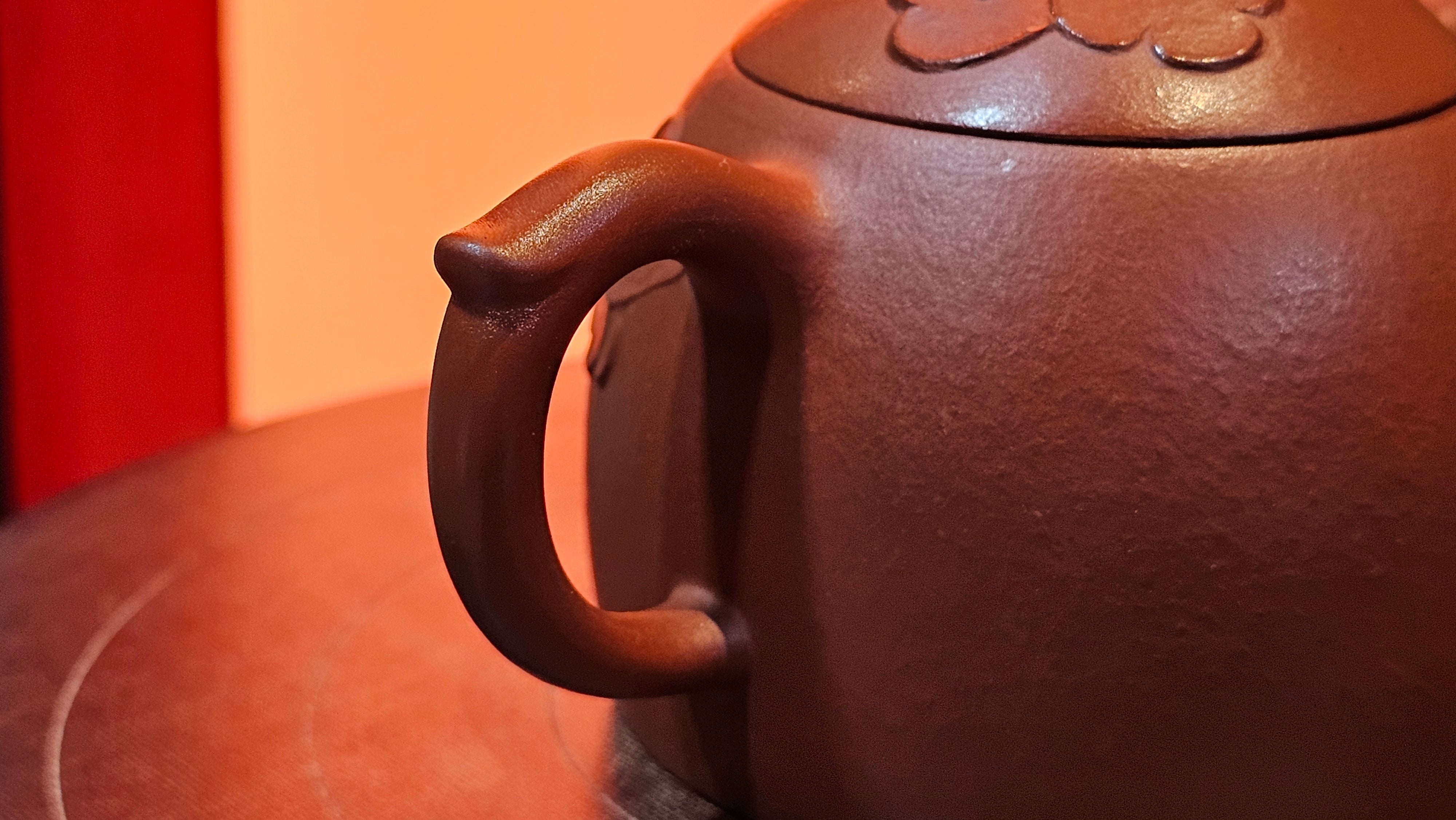 Mini! Qin Quan 秦权, with Oriental Clouds Embellishments 云朵贴花工艺, 116.2ml, Xiao Mei Yao Zhu Ni , by Craftsman Chen Yue Fei 陈跃飞 ~ Congratulations!to Mr M.G.! 2130hrs 22nd August 2025, Puteaux! France🇫🇷.