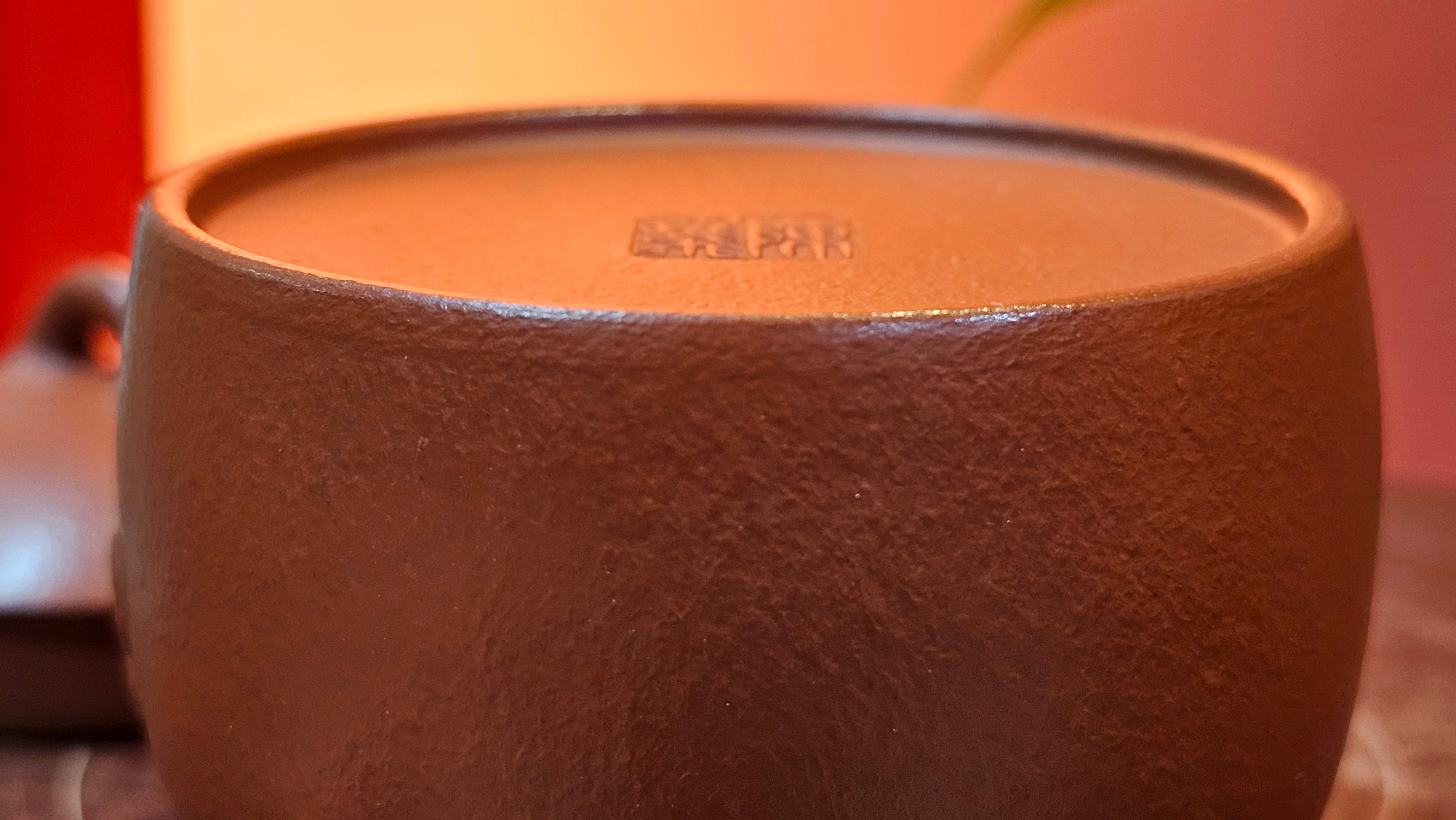 Mini! Qin Quan 秦权, with Oriental Clouds Embellishments 云朵贴花工艺, 116.2ml, Xiao Mei Yao Zhu Ni , by Craftsman Chen Yue Fei 陈跃飞 ~ Congratulations!to Mr M.G.! 2130hrs 22nd August 2025, Puteaux! France🇫🇷.