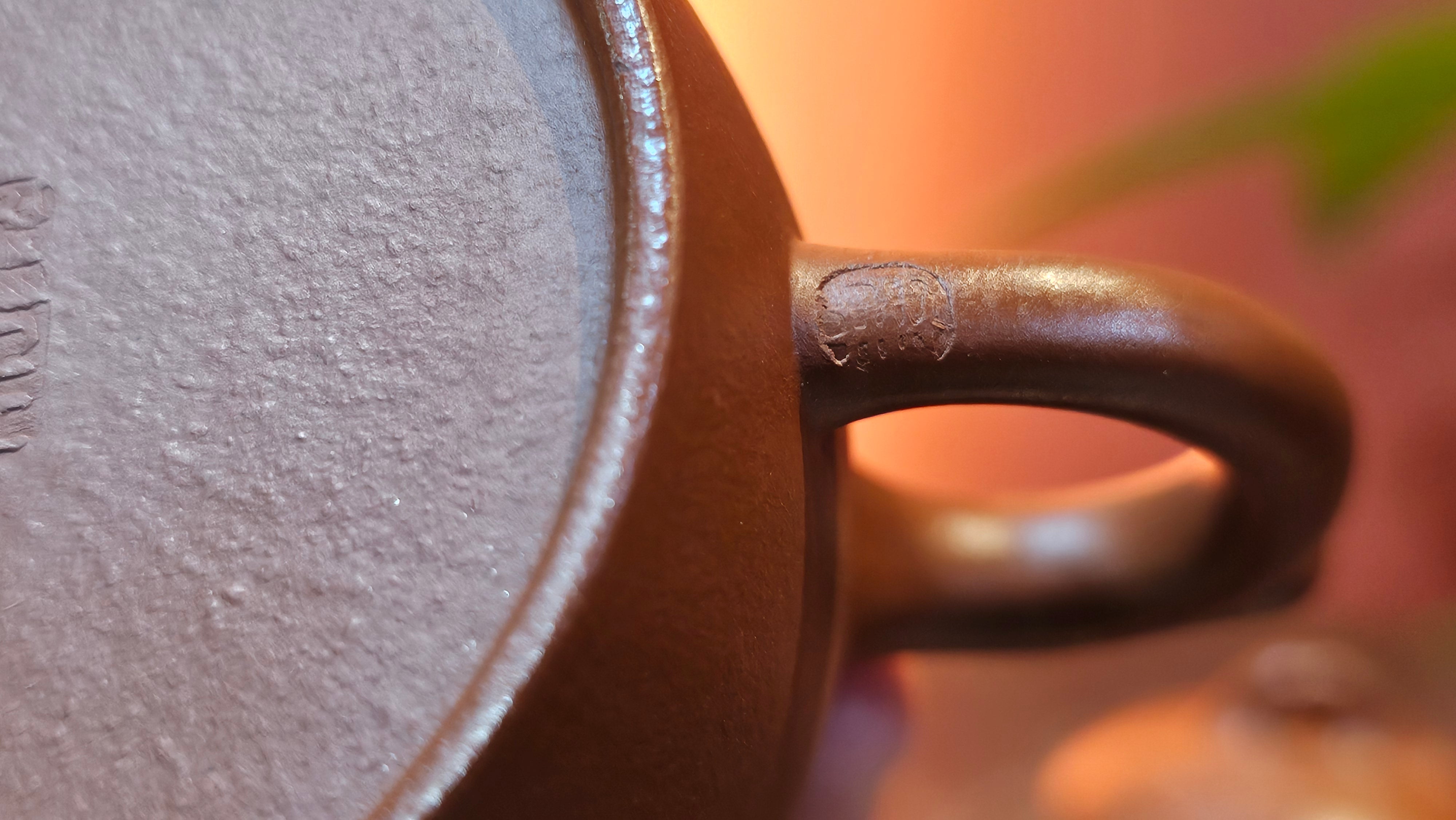 Mini! Qin Quan 秦权, with Oriental Clouds Embellishments 云朵贴花工艺, 116.2ml, Xiao Mei Yao Zhu Ni , by Craftsman Chen Yue Fei 陈跃飞 ~ Congratulations!to Mr M.G.! 2130hrs 22nd August 2025, Puteaux! France🇫🇷.