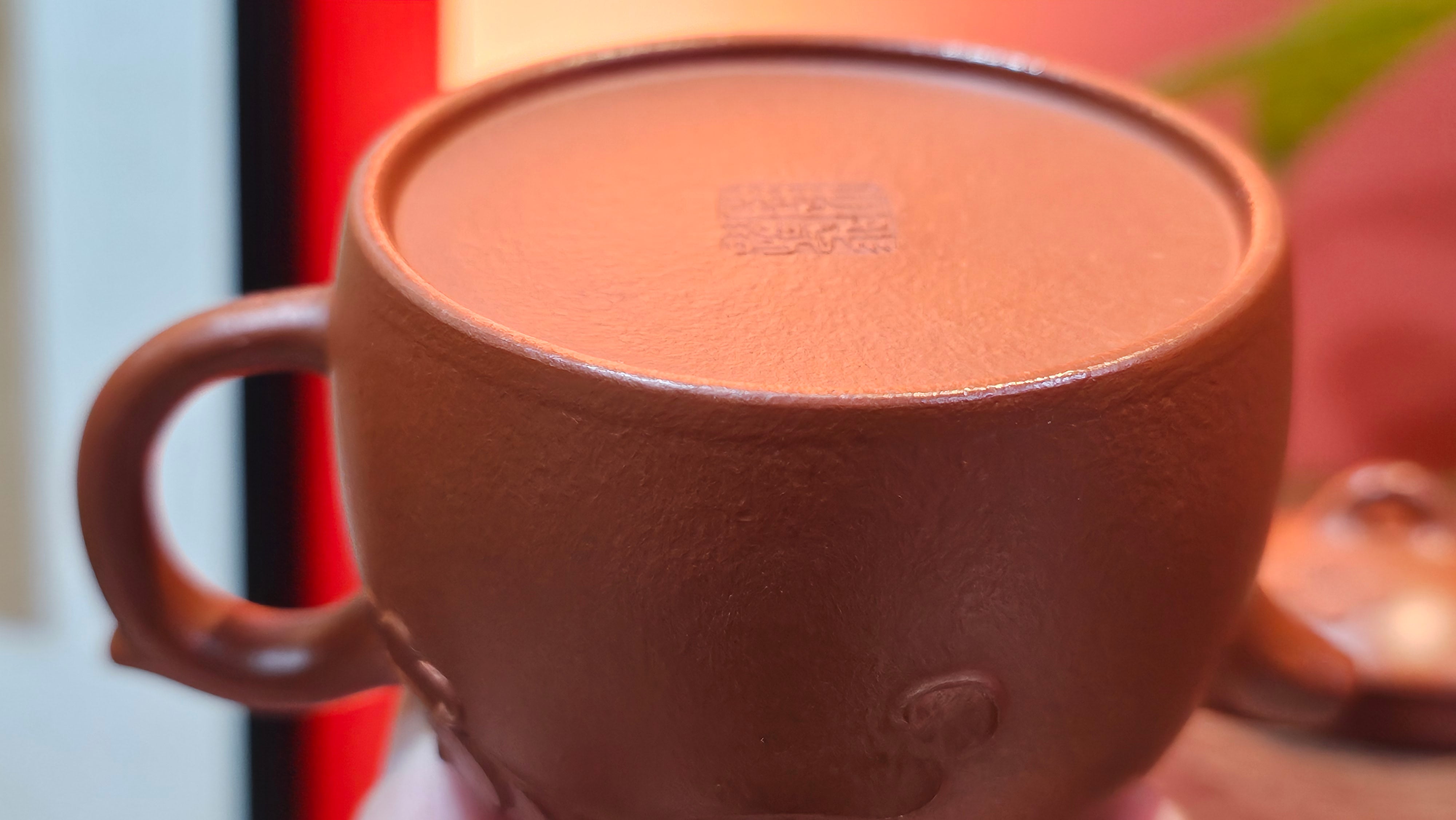 Mini! Qin Quan 秦权, with Oriental Clouds Embellishments 云朵贴花工艺, 116.2ml, Xiao Mei Yao Zhu Ni , by Craftsman Chen Yue Fei 陈跃飞 ~ Congratulations!to Mr M.G.! 2130hrs 22nd August 2025, Puteaux! France🇫🇷.