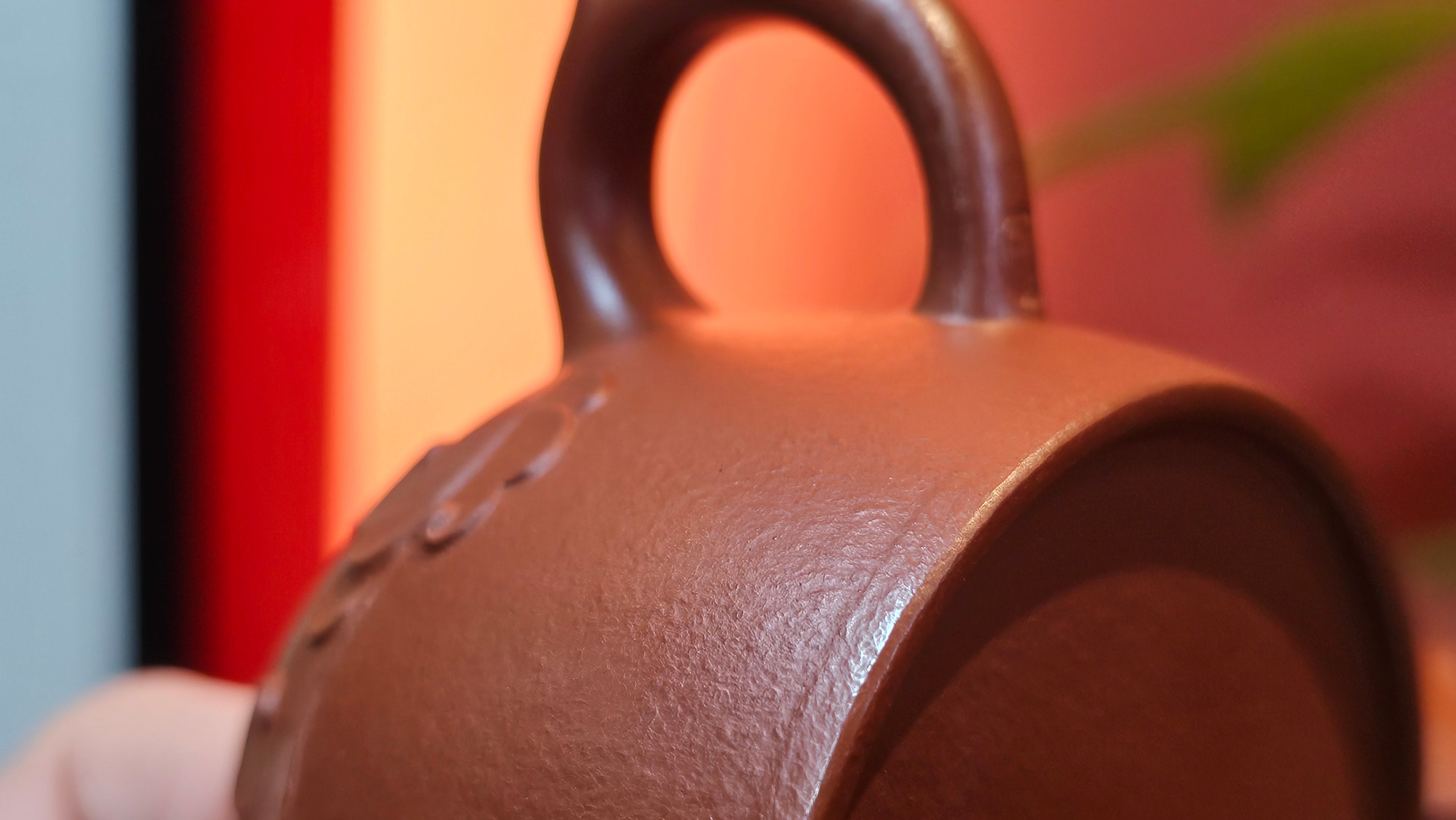 Mini! Qin Quan 秦权, with Oriental Clouds Embellishments 云朵贴花工艺, 116.2ml, Xiao Mei Yao Zhu Ni , by Craftsman Chen Yue Fei 陈跃飞 ~ Congratulations!to Mr M.G.! 2130hrs 22nd August 2025, Puteaux! France🇫🇷.