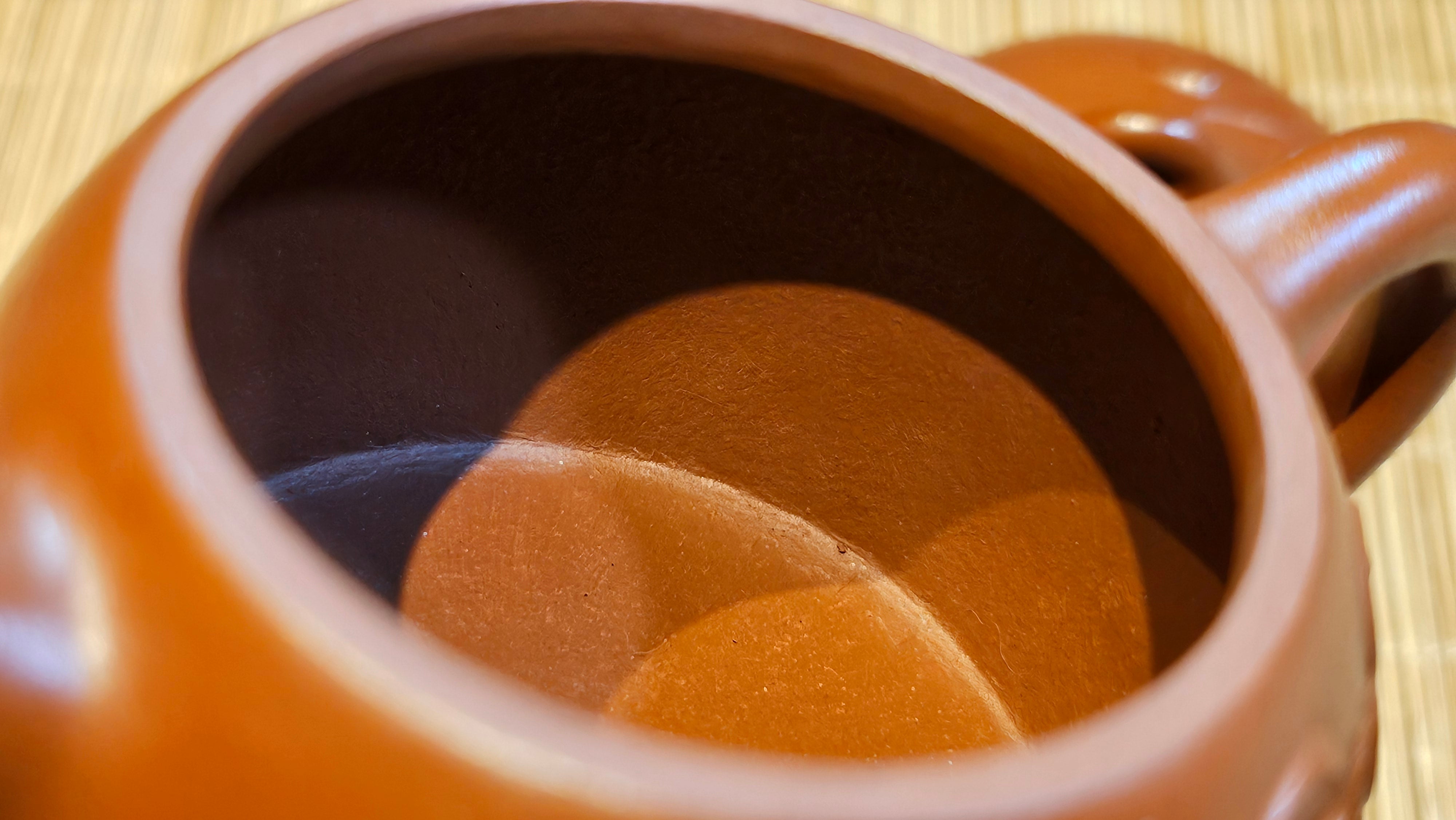 Mini! Qin Quan 秦权, with Oriental Clouds Embellishments 云朵贴花工艺, 116.2ml, Xiao Mei Yao Zhu Ni , by Craftsman Chen Yue Fei 陈跃飞 ~ Congratulations!to Mr M.G.! 2130hrs 22nd August 2025, Puteaux! France🇫🇷.