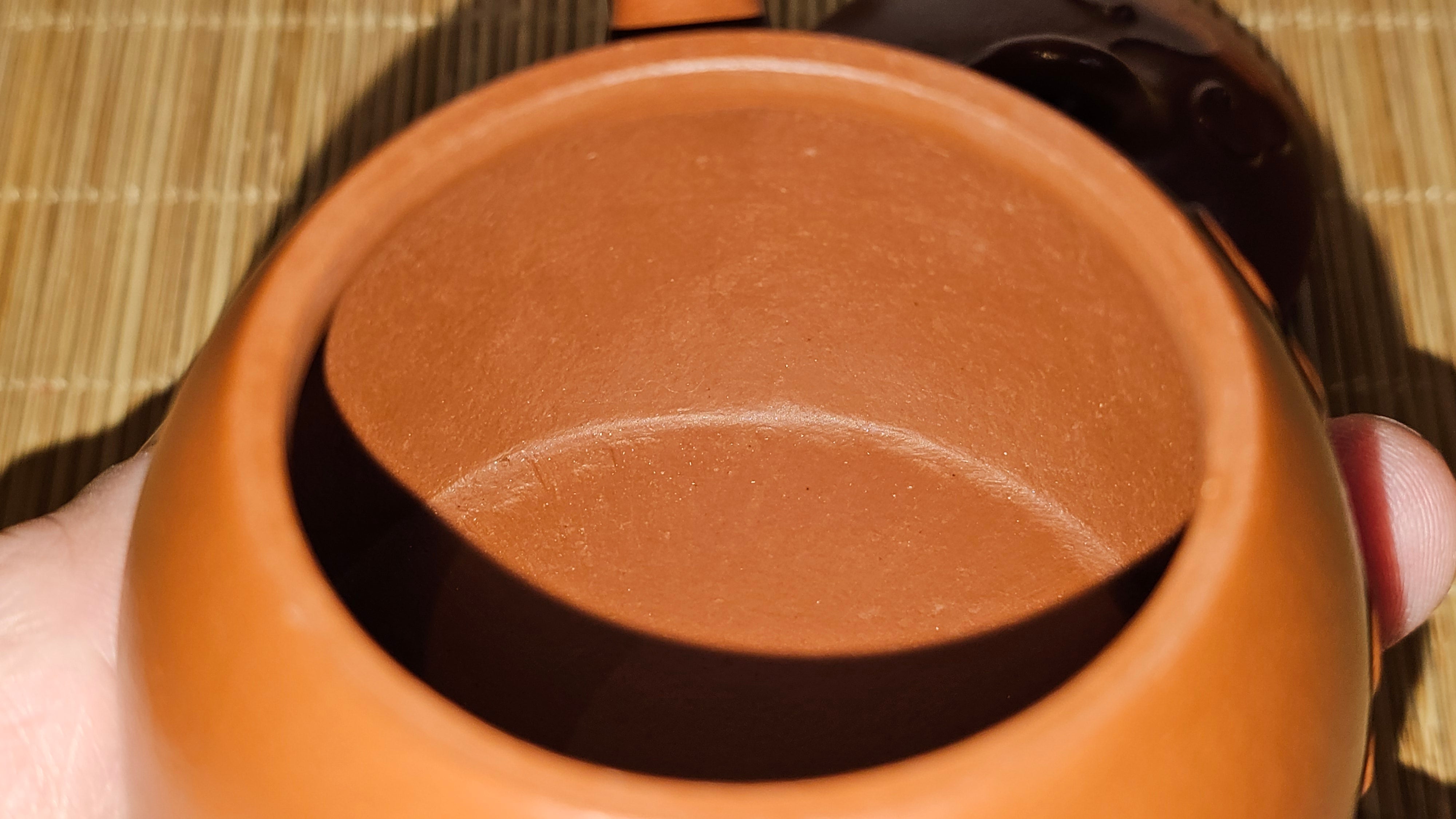 Mini! Qin Quan 秦权, with Oriental Clouds Embellishments 云朵贴花工艺, 116.2ml, Xiao Mei Yao Zhu Ni , by Craftsman Chen Yue Fei 陈跃飞 ~ Congratulations!to Mr M.G.! 2130hrs 22nd August 2025, Puteaux! France🇫🇷.