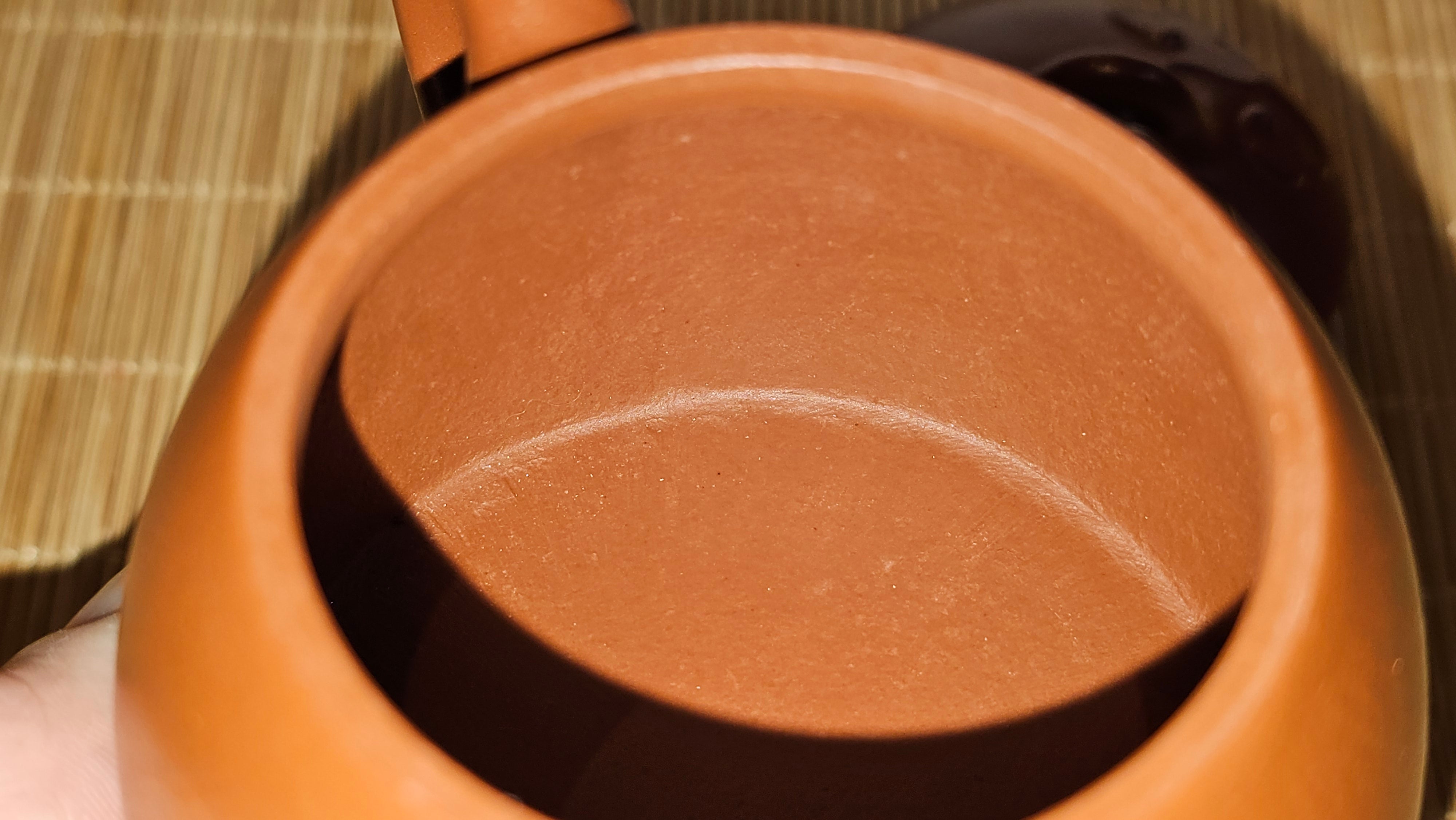 Mini! Qin Quan 秦权, with Oriental Clouds Embellishments 云朵贴花工艺, 116.2ml, Xiao Mei Yao Zhu Ni , by Craftsman Chen Yue Fei 陈跃飞 ~ Congratulations!to Mr M.G.! 2130hrs 22nd August 2025, Puteaux! France🇫🇷.