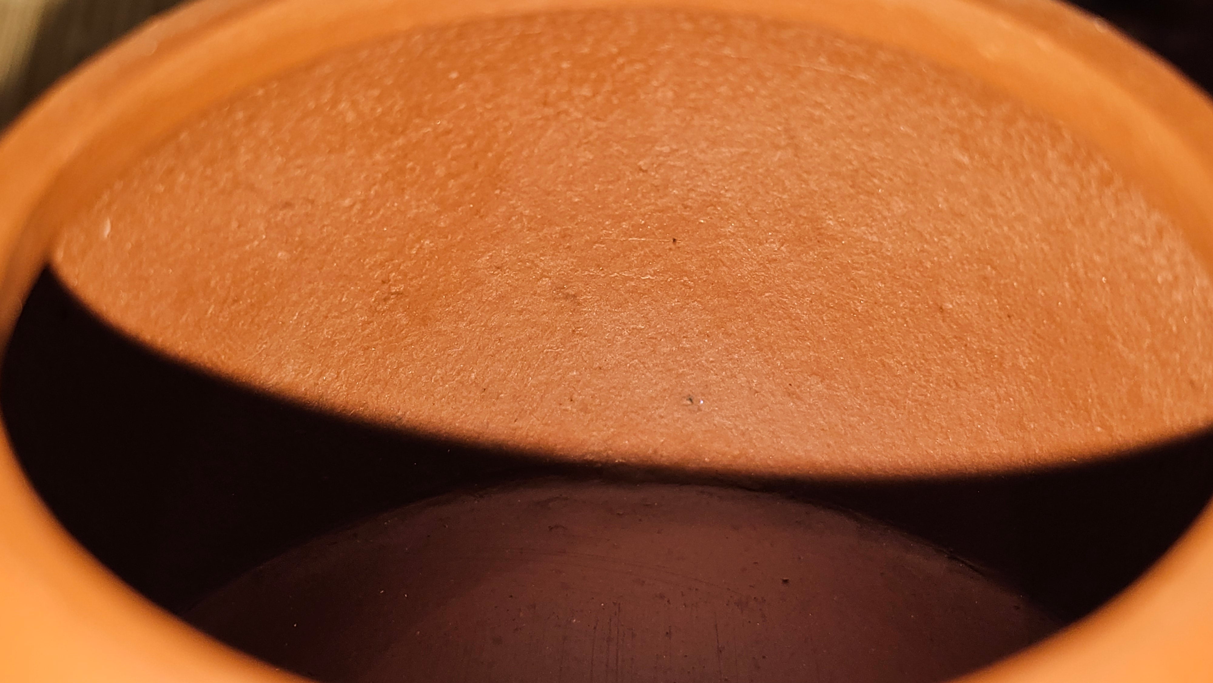 Mini! Qin Quan 秦权, with Oriental Clouds Embellishments 云朵贴花工艺, 114.6ml, Xiao Mei Yao Zhu Ni 小煤窑朱泥, by Craftsman Chen Yue Fei 陈跃飞 ~ Congratulations to Prof K.D.! 1124hrs 11th Sept 2025, San Jose! CA.