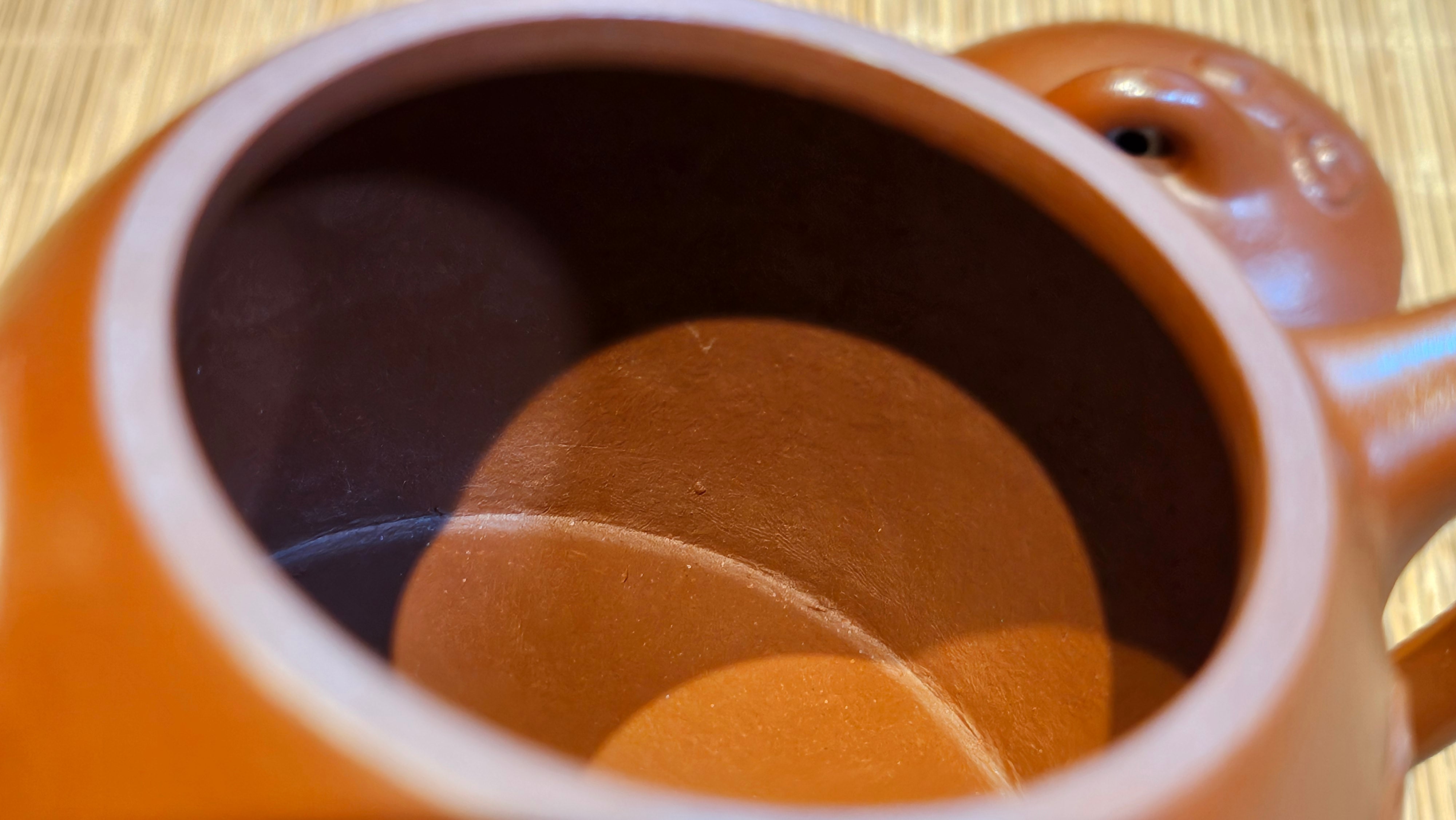 Qin Quan 秦权, with Oriental Clouds Embellishments 云朵贴花工艺, 191.3ml, Xiao Mei Yao Zhu Ni 小煤窑朱泥, by Craftsman Chen Yue Fei 陈跃飞 ~!Congratulations to Mr B.J.! 1014hrs 5th Oct 2025, Summerville, Canada🇨🇦!