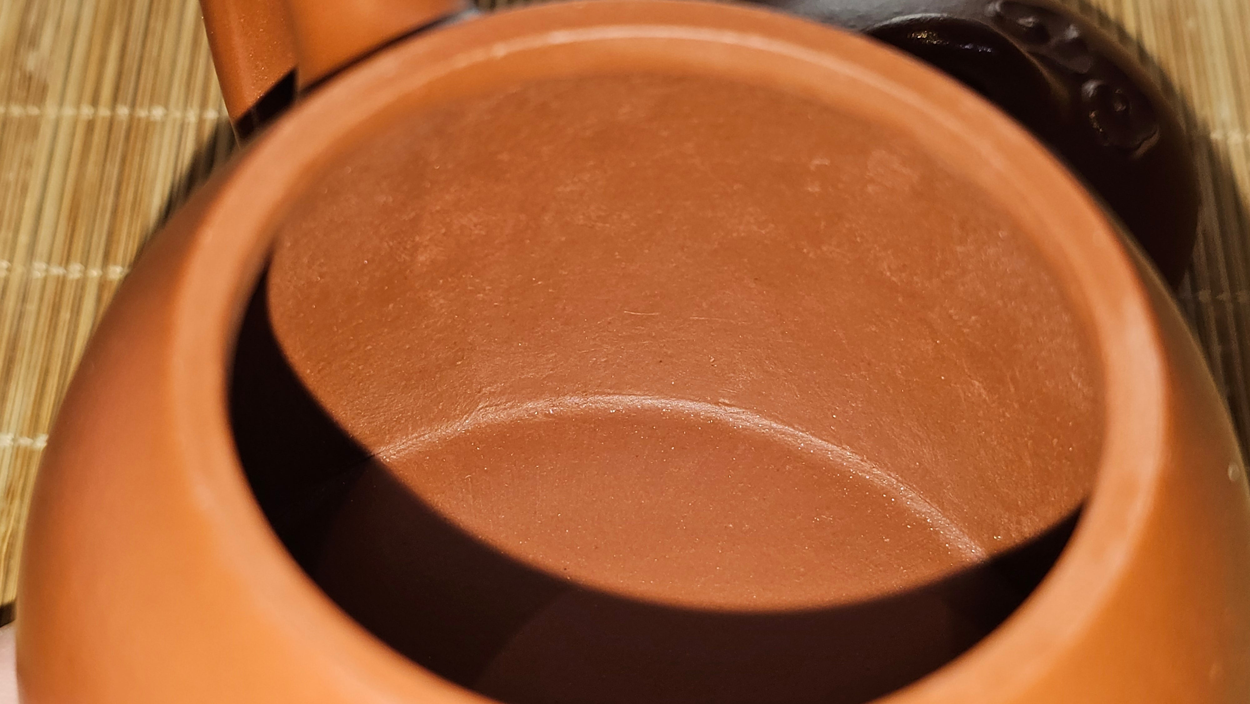 Qin Quan 秦权, with Oriental Clouds Embellishments 云朵贴花工艺, 191.3ml, Xiao Mei Yao Zhu Ni 小煤窑朱泥, by Craftsman Chen Yue Fei 陈跃飞 ~!Congratulations to Mr B.J.! 1014hrs 5th Oct 2025, Summerville, Canada🇨🇦!