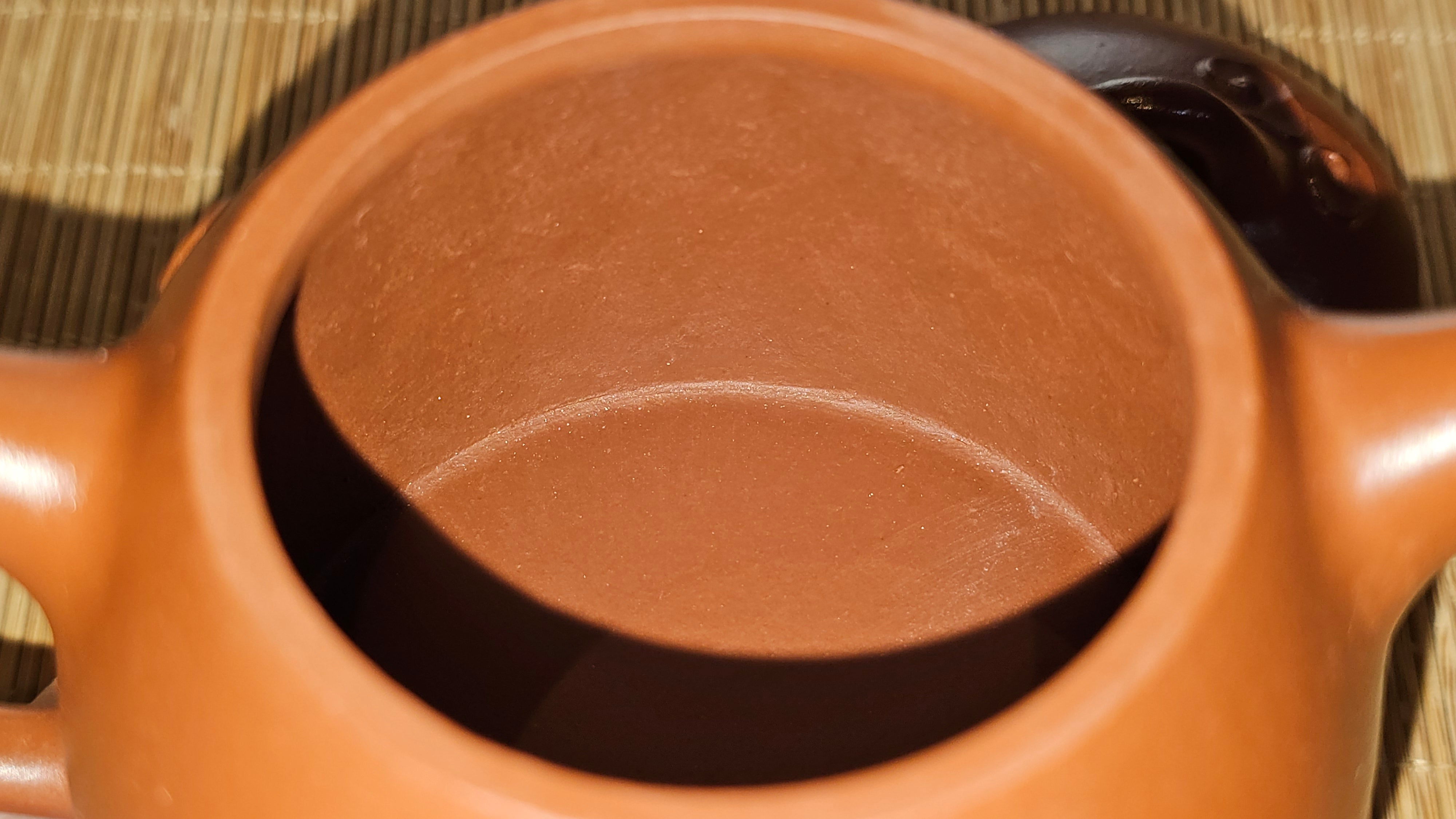 Qin Quan 秦权, with Oriental Clouds Embellishments 云朵贴花工艺, 191.3ml, Xiao Mei Yao Zhu Ni 小煤窑朱泥, by Craftsman Chen Yue Fei 陈跃飞 ~!Congratulations to Mr B.J.! 1014hrs 5th Oct 2025, Summerville, Canada🇨🇦!