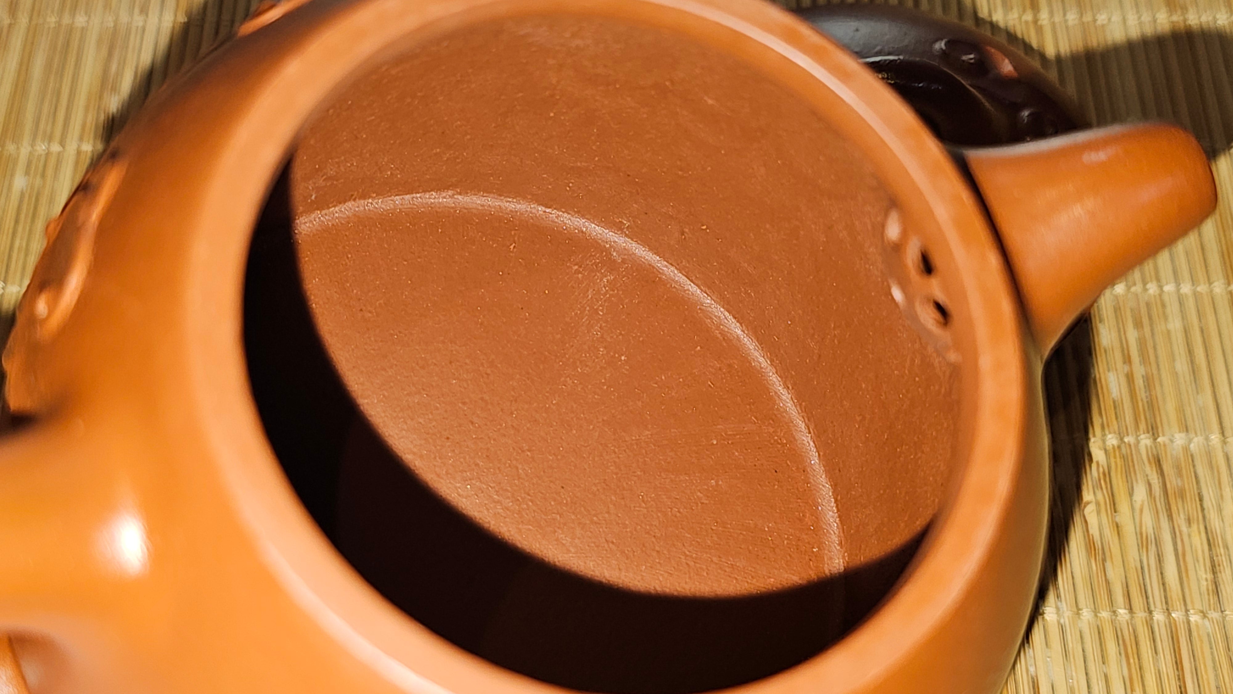 Qin Quan 秦权, with Oriental Clouds Embellishments 云朵贴花工艺, 191.3ml, Xiao Mei Yao Zhu Ni 小煤窑朱泥, by Craftsman Chen Yue Fei 陈跃飞 ~!Congratulations to Mr B.J.! 1014hrs 5th Oct 2025, Summerville, Canada🇨🇦!