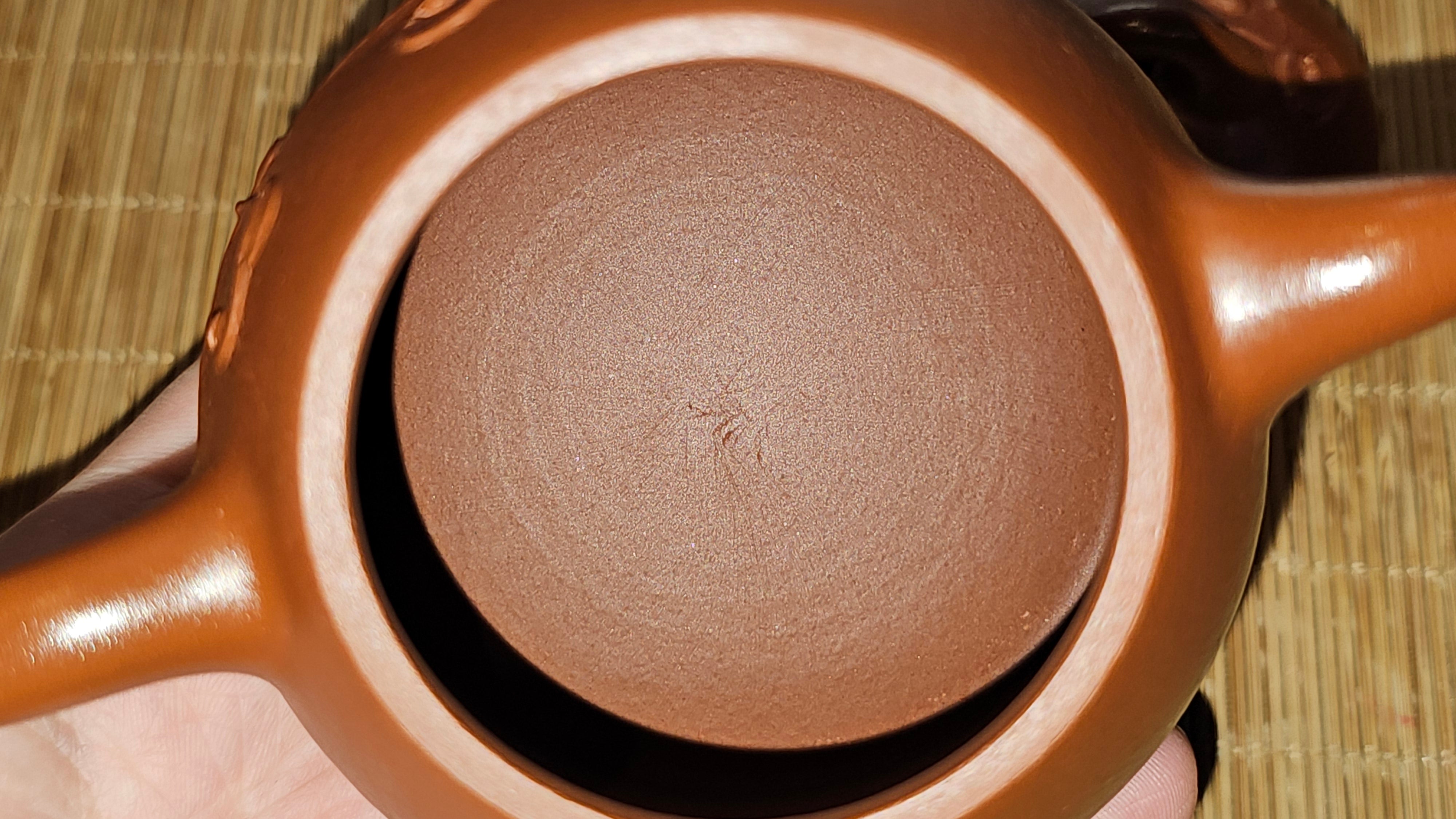 Qin Quan 秦权, with Oriental Clouds Embellishments 云朵贴花工艺, 191.3ml, Xiao Mei Yao Zhu Ni 小煤窑朱泥, by Craftsman Chen Yue Fei 陈跃飞 ~!Congratulations to Mr B.J.! 1014hrs 5th Oct 2025, Summerville, Canada🇨🇦!