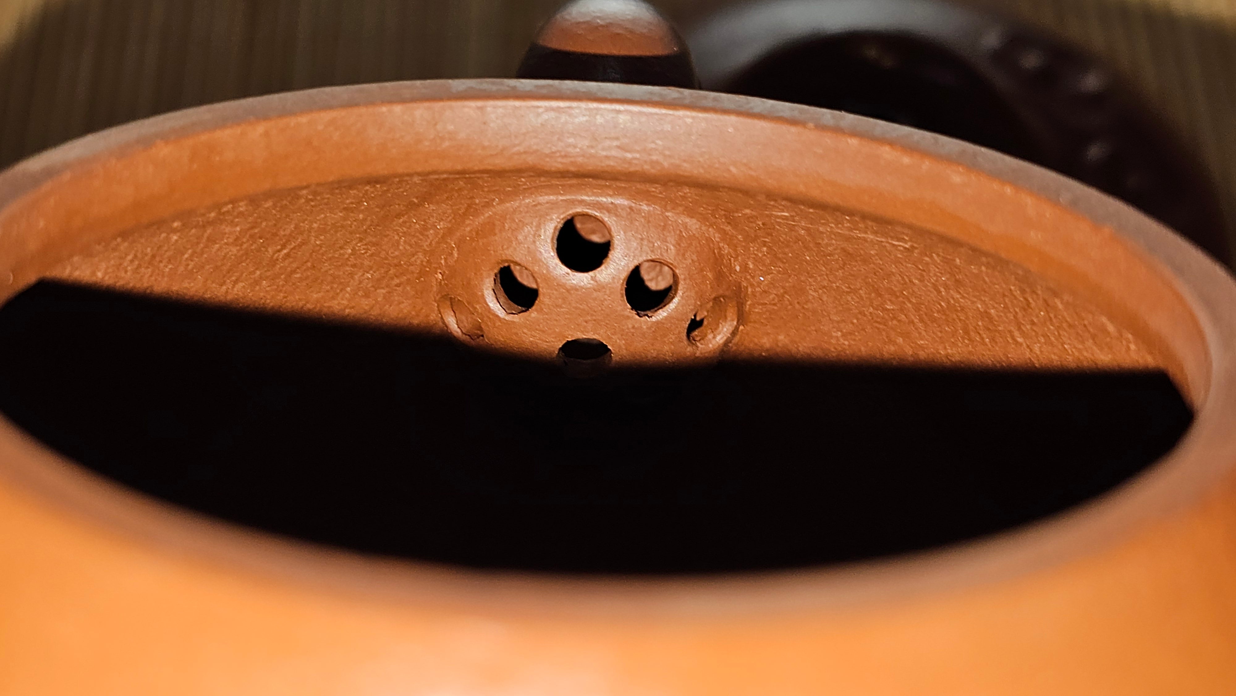 Qin Quan 秦权, with Oriental Clouds Embellishments 云朵贴花工艺, 191.3ml, Xiao Mei Yao Zhu Ni 小煤窑朱泥, by Craftsman Chen Yue Fei 陈跃飞 ~!Congratulations to Mr B.J.! 1014hrs 5th Oct 2025, Summerville, Canada🇨🇦!