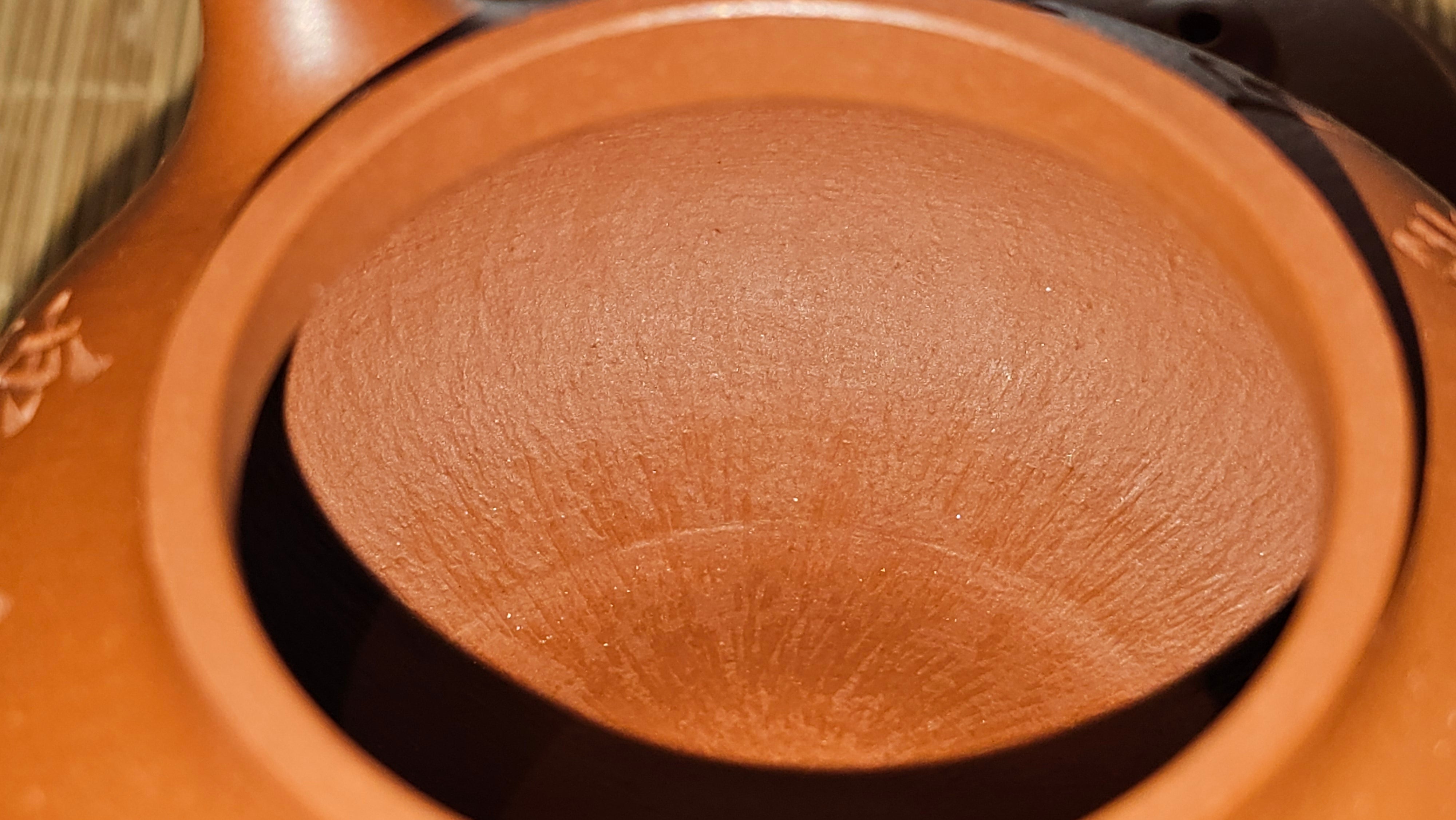 Rong Tian 容天, 139.6ml, Xiao Mei Yao Zhu Ni 小煤窑朱泥,  by Craftsman Chen Yue Fei 陈跃飞, Engraving by Craftsman Yi De Shu 一德书 ~!Congratulations to!Mr B.H.S.! 1240hrs 16th Sept 2025, Jakarta, Indonesia🇮🇩!