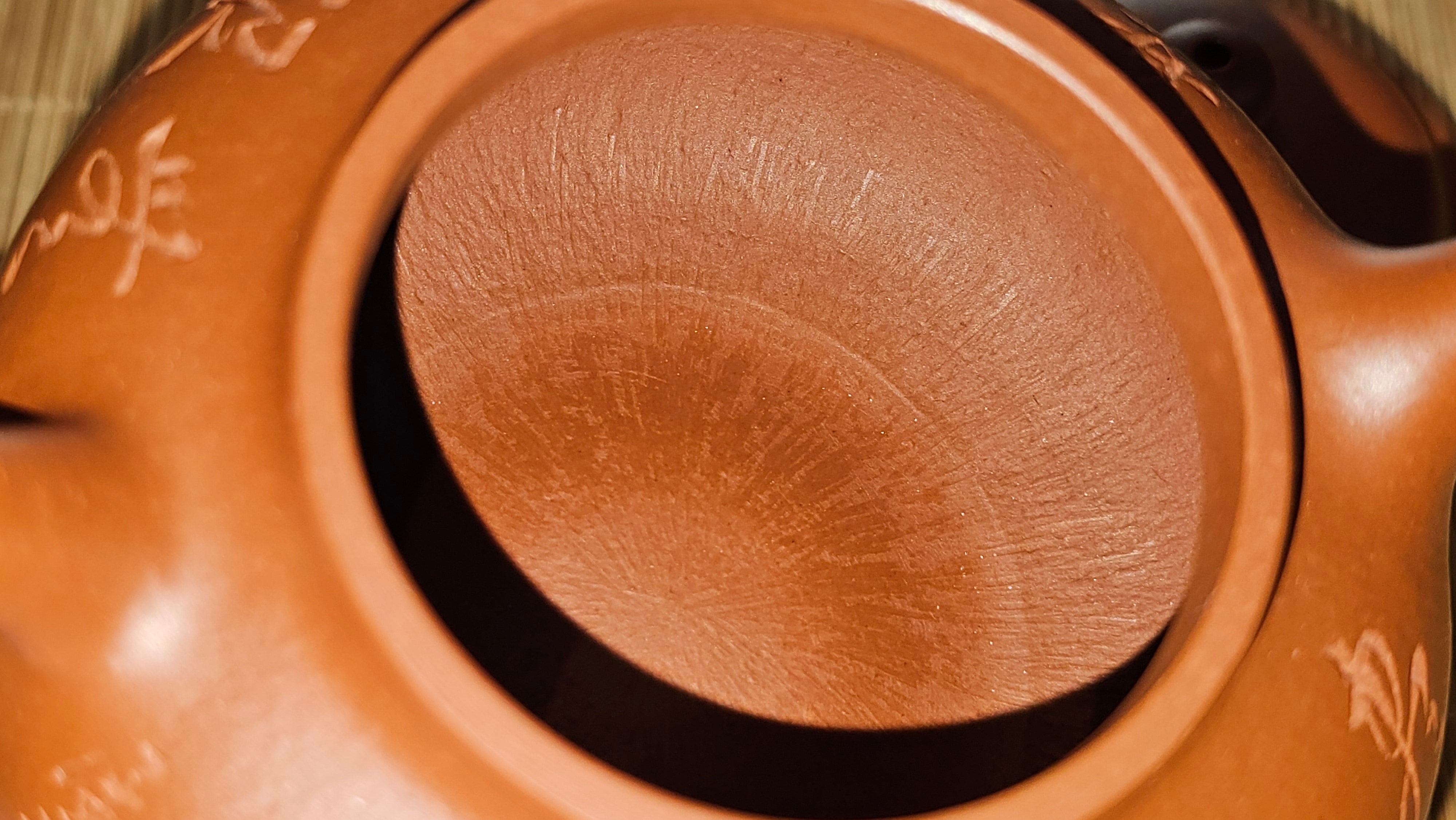 Rong Tian 容天, 139.6ml, Xiao Mei Yao Zhu Ni 小煤窑朱泥,  by Craftsman Chen Yue Fei 陈跃飞, Engraving by Craftsman Yi De Shu 一德书 ~!Congratulations to!Mr B.H.S.! 1240hrs 16th Sept 2025, Jakarta, Indonesia🇮🇩!