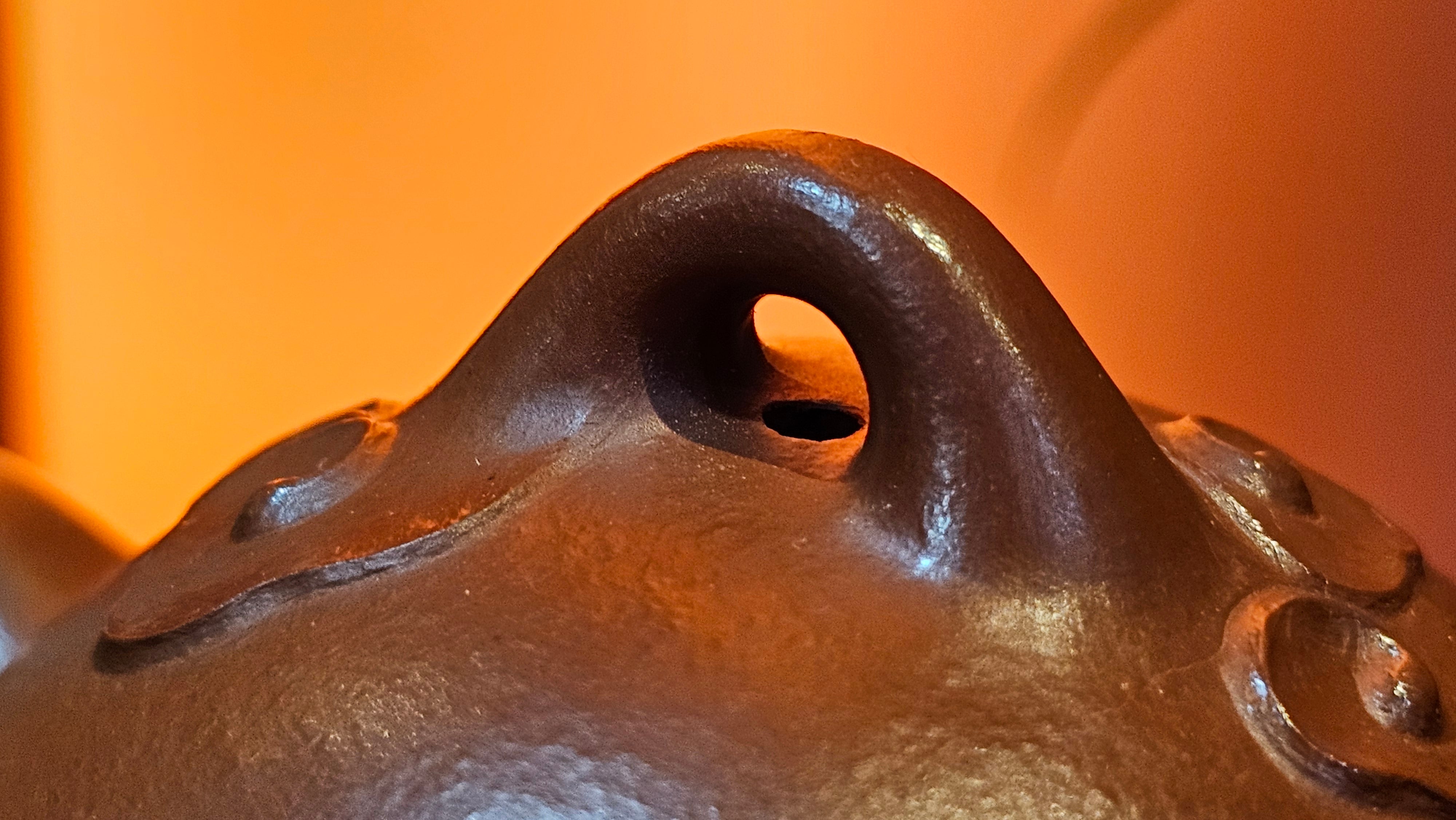 Qin Quan 秦权, with Oriental Clouds Embellishments 云朵贴花工艺, 191.3ml, Xiao Mei Yao Zhu Ni 小煤窑朱泥, by Craftsman Chen Yue Fei 陈跃飞 ~!Congratulations to Mr B.J.! 1014hrs 5th Oct 2025, Summerville, Canada🇨🇦!