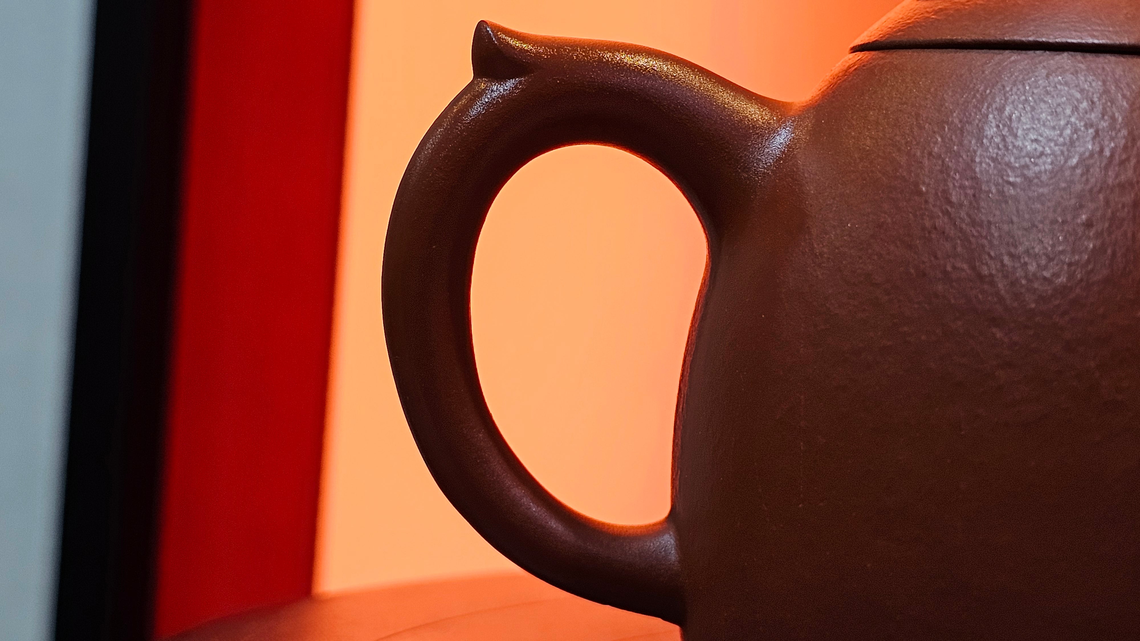 Qin Quan 秦权, with Oriental Clouds Embellishments 云朵贴花工艺, 191.3ml, Xiao Mei Yao Zhu Ni 小煤窑朱泥, by Craftsman Chen Yue Fei 陈跃飞 ~!Congratulations to Mr B.J.! 1014hrs 5th Oct 2025, Summerville, Canada🇨🇦!