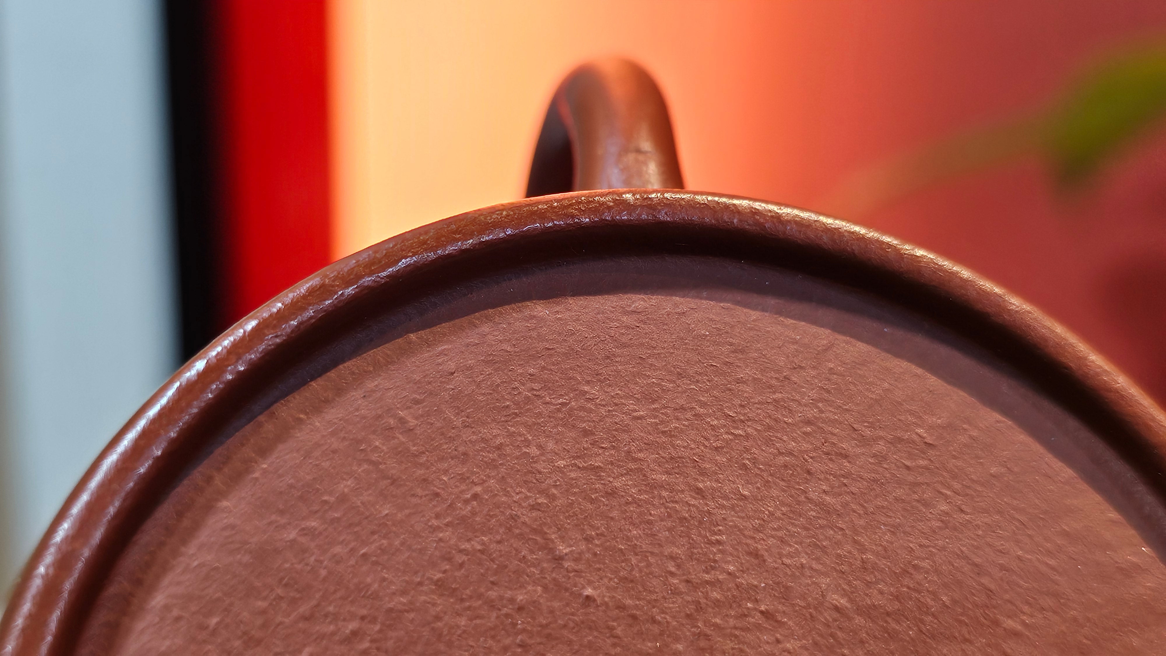 Qin Quan 秦权, with Oriental Clouds Embellishments 云朵贴花工艺, 191.3ml, Xiao Mei Yao Zhu Ni 小煤窑朱泥, by Craftsman Chen Yue Fei 陈跃飞 ~!Congratulations to Mr B.J.! 1014hrs 5th Oct 2025, Summerville, Canada🇨🇦!