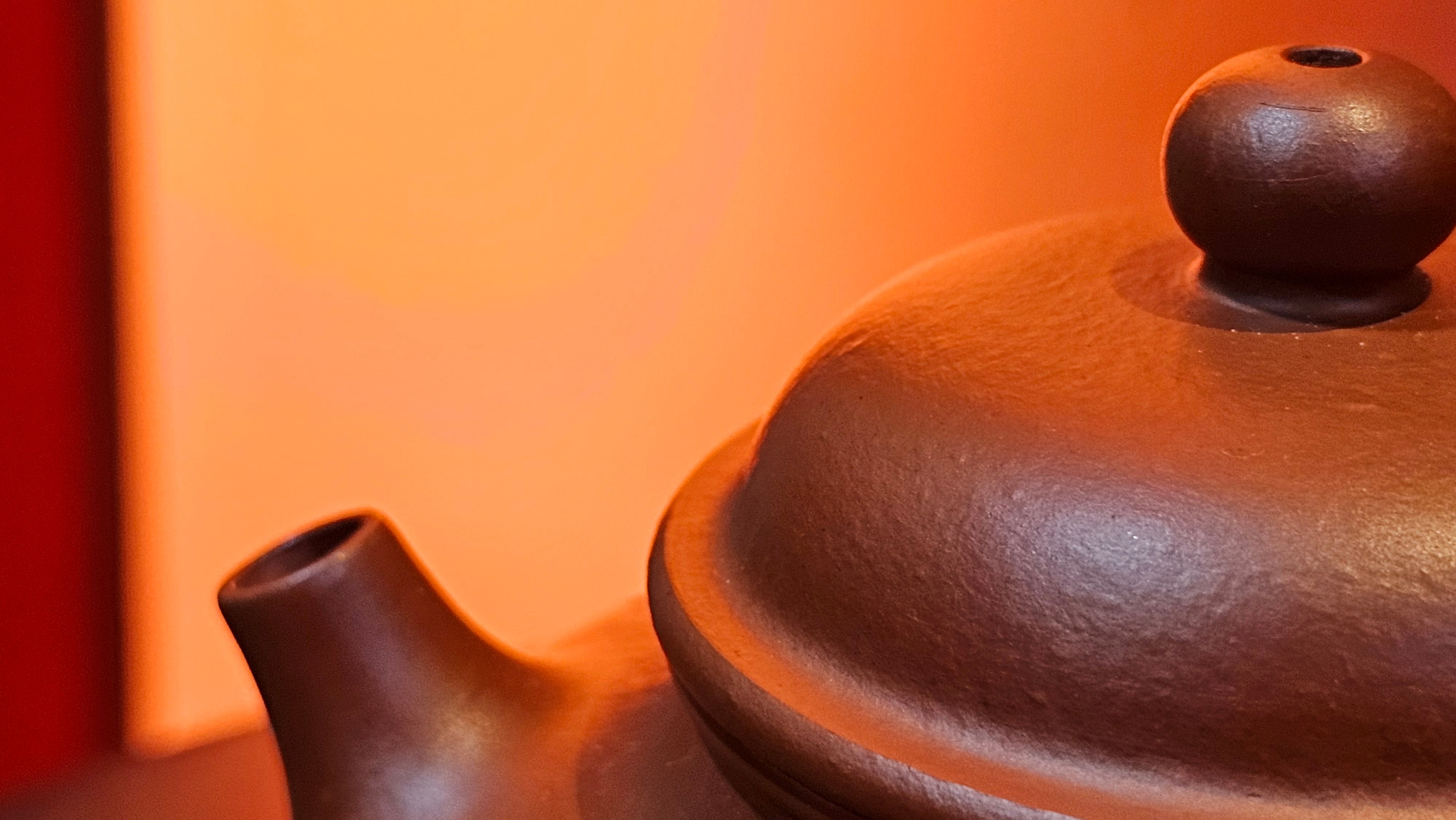 Rong Tian 容天, 139.6ml, Xiao Mei Yao Zhu Ni 小煤窑朱泥,  by Craftsman Chen Yue Fei 陈跃飞, Engraving by Craftsman Yi De Shu 一德书 ~!Congratulations to!Mr B.H.S.! 1240hrs 16th Sept 2025, Jakarta, Indonesia🇮🇩!