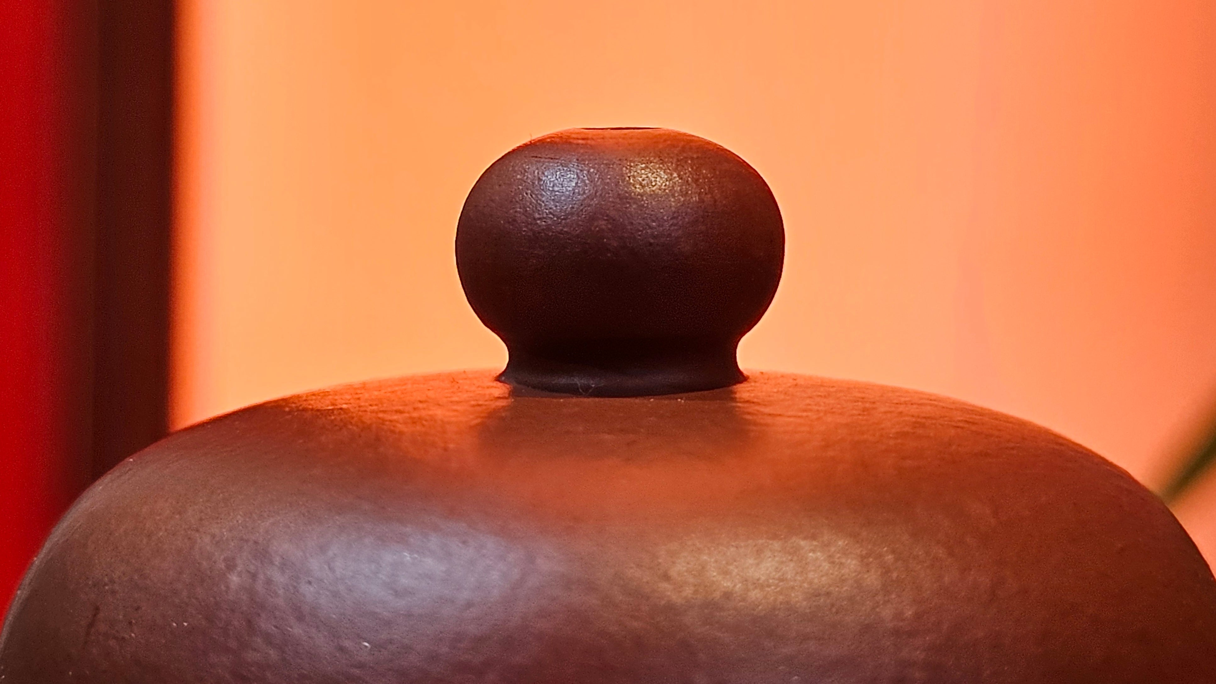 Rong Tian 容天, 139.6ml, Xiao Mei Yao Zhu Ni 小煤窑朱泥,  by Craftsman Chen Yue Fei 陈跃飞, Engraving by Craftsman Yi De Shu 一德书 ~!Congratulations to!Mr B.H.S.! 1240hrs 16th Sept 2025, Jakarta, Indonesia🇮🇩!