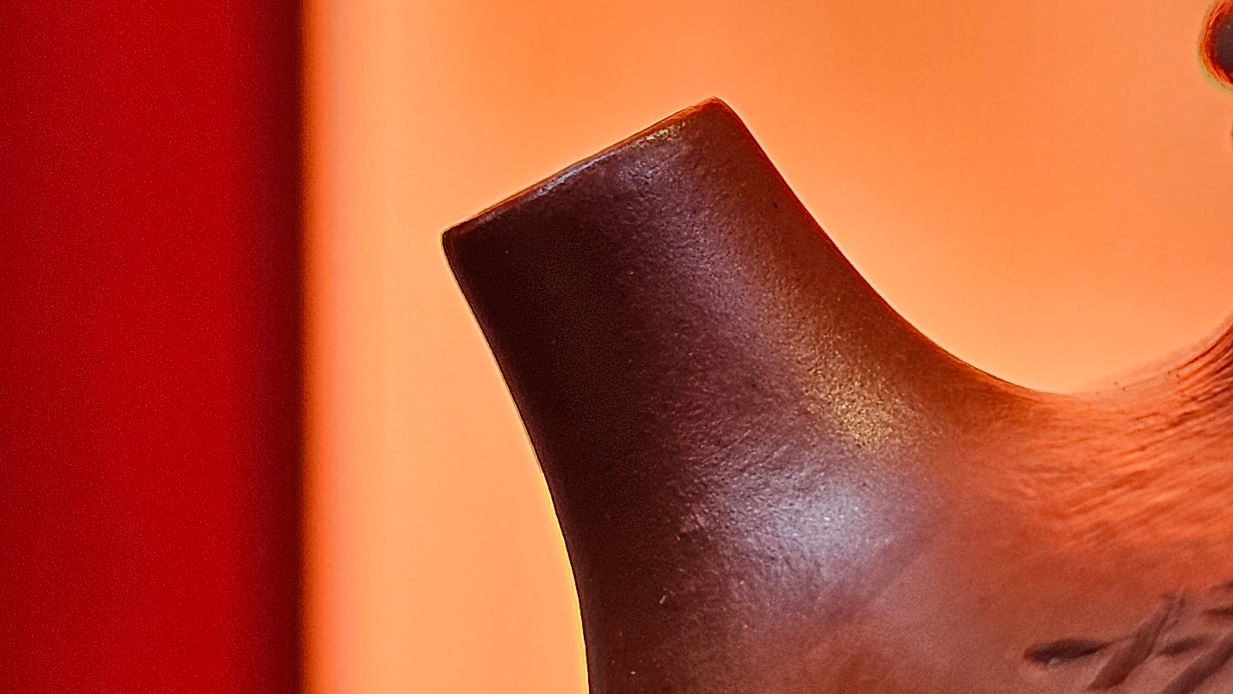 Rong Tian 容天, 139.6ml, Xiao Mei Yao Zhu Ni 小煤窑朱泥,  by Craftsman Chen Yue Fei 陈跃飞, Engraving by Craftsman Yi De Shu 一德书 ~!Congratulations to!Mr B.H.S.! 1240hrs 16th Sept 2025, Jakarta, Indonesia🇮🇩!