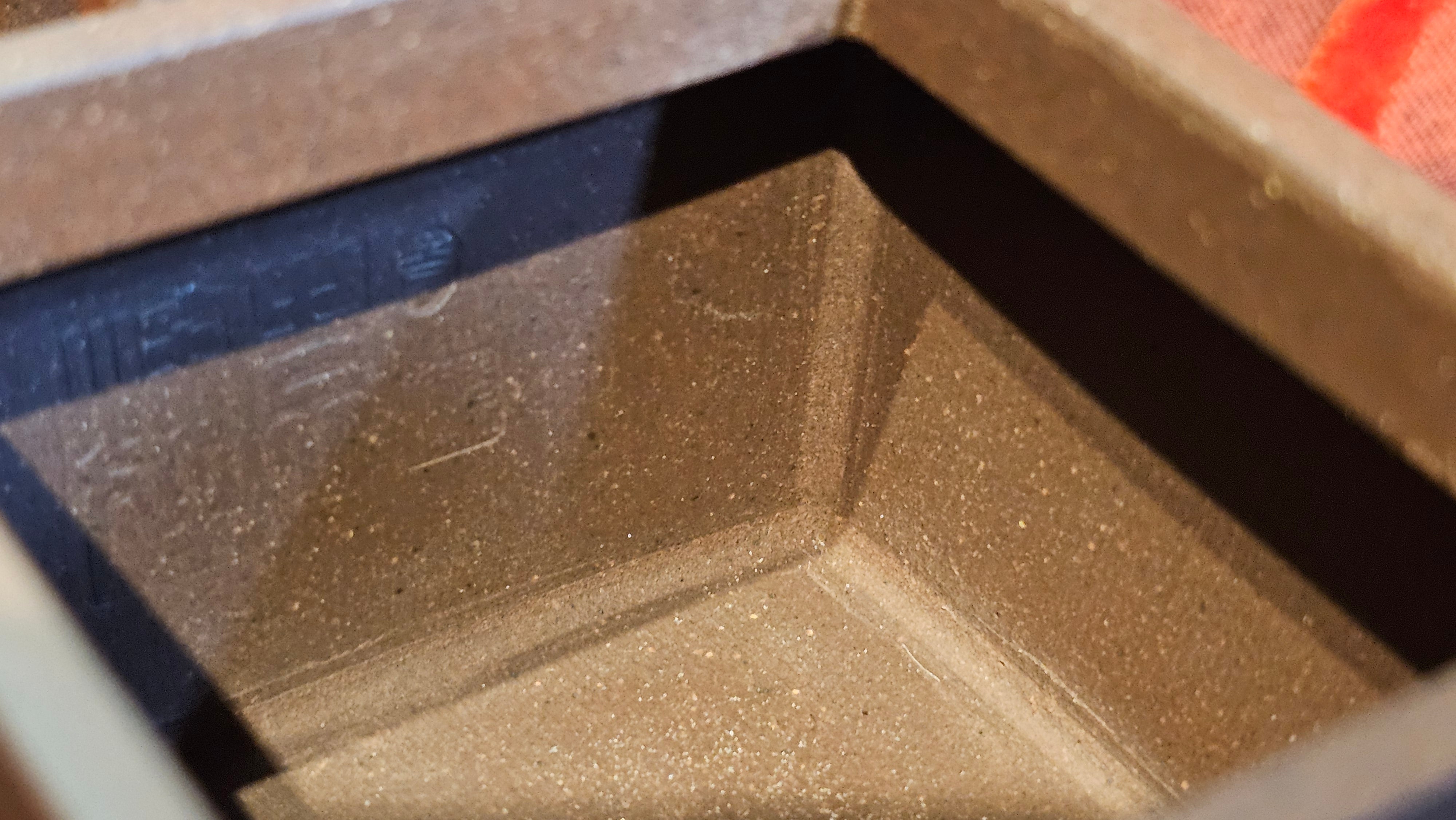 《若思四方》"Ruo Si Si Fang", 249.8ml, with Engraving, Di Cao Qing Zi Ni 底槽青紫泥, by L2A Senior Consummate Artist Yuan Hui 袁辉 ~!Congratulations!to Ms M.L., 0635hrs 30th August 2025, Phoenix, AZ!