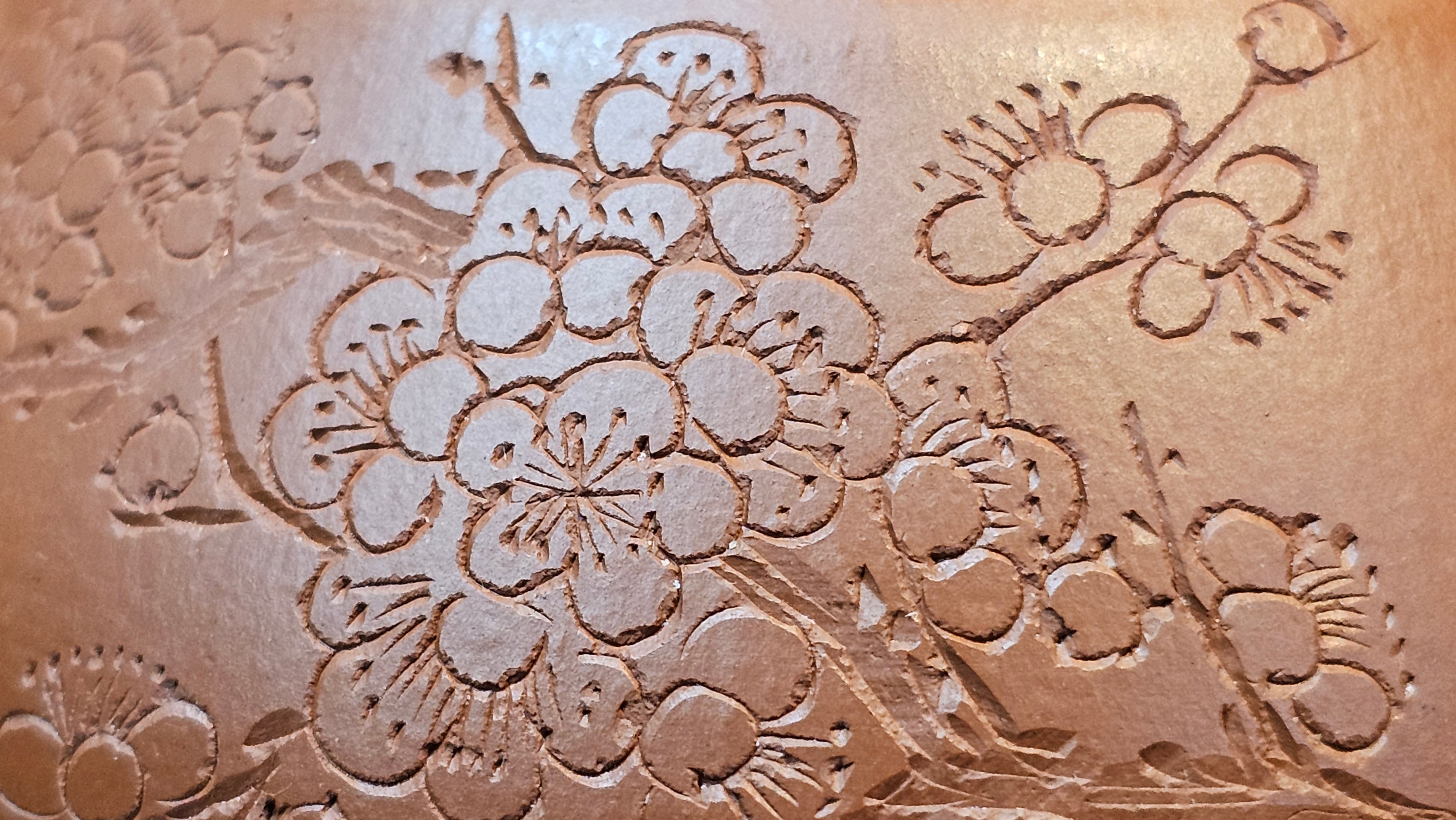 Jing Zhou Shi Piao 景舟石瓢, 283.6ml, Xiao Mei Yao Zhu Ni 小煤窑朱泥, by Craftsman Wang Xing 王兴; "暗香疏影" and Plum Blossoms Engraving by Craftsman Yi De Shu 一德书 ~ Congratulations to Mr K.S.! 2200hrs 8th Sept 2025, Tiburon, CA!