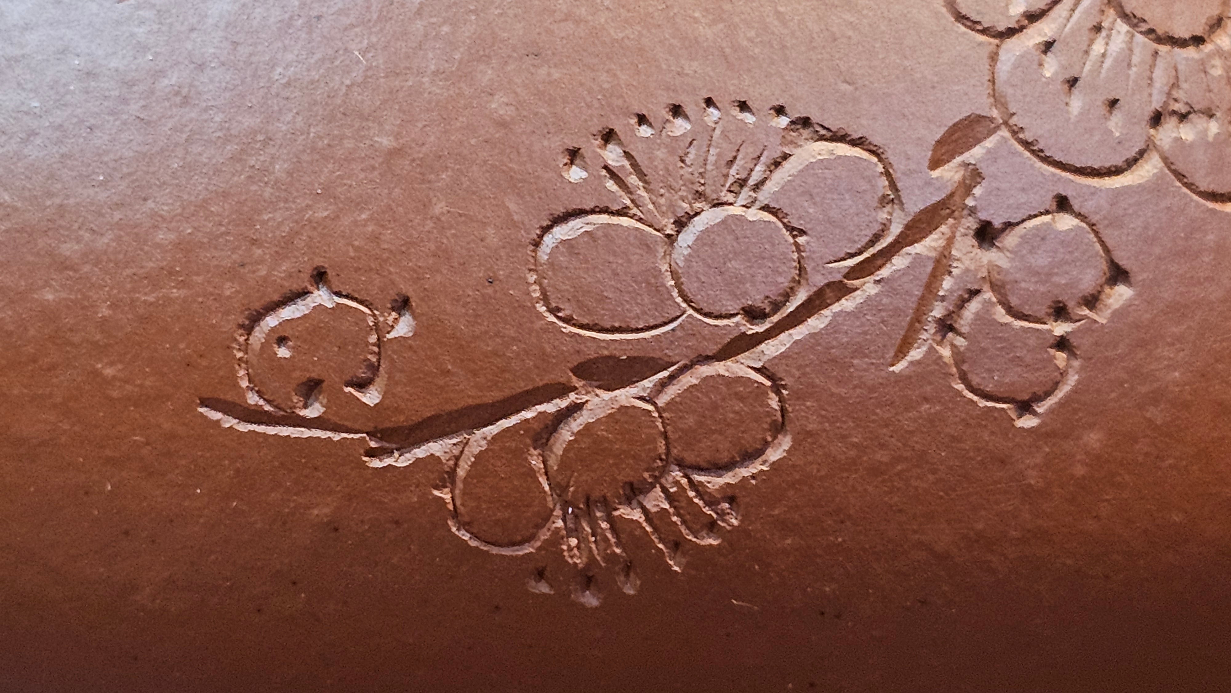 Jing Zhou Shi Piao 景舟石瓢, 283.6ml, Xiao Mei Yao Zhu Ni 小煤窑朱泥, by Craftsman Wang Xing 王兴; "暗香疏影" and Plum Blossoms Engraving by Craftsman Yi De Shu 一德书 ~ Congratulations to Mr K.S.! 2200hrs 8th Sept 2025, Tiburon, CA!