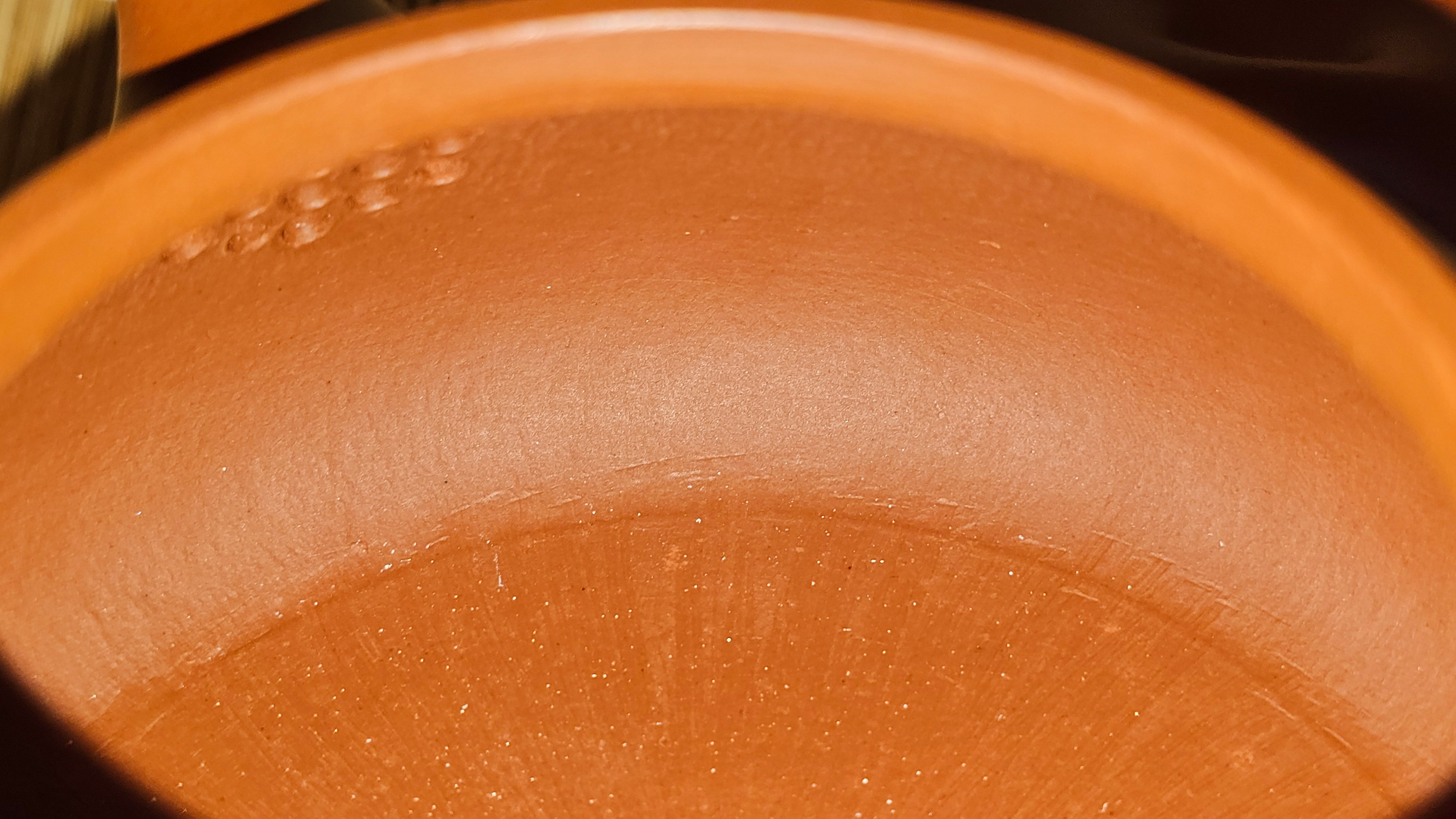 Jing Zhou Shi Piao 景舟石瓢, 283.6ml, Xiao Mei Yao Zhu Ni 小煤窑朱泥, by Craftsman Wang Xing 王兴; "暗香疏影" and Plum Blossoms Engraving by Craftsman Yi De Shu 一德书 ~ Congratulations to Mr K.S.! 2200hrs 8th Sept 2025, Tiburon, CA!