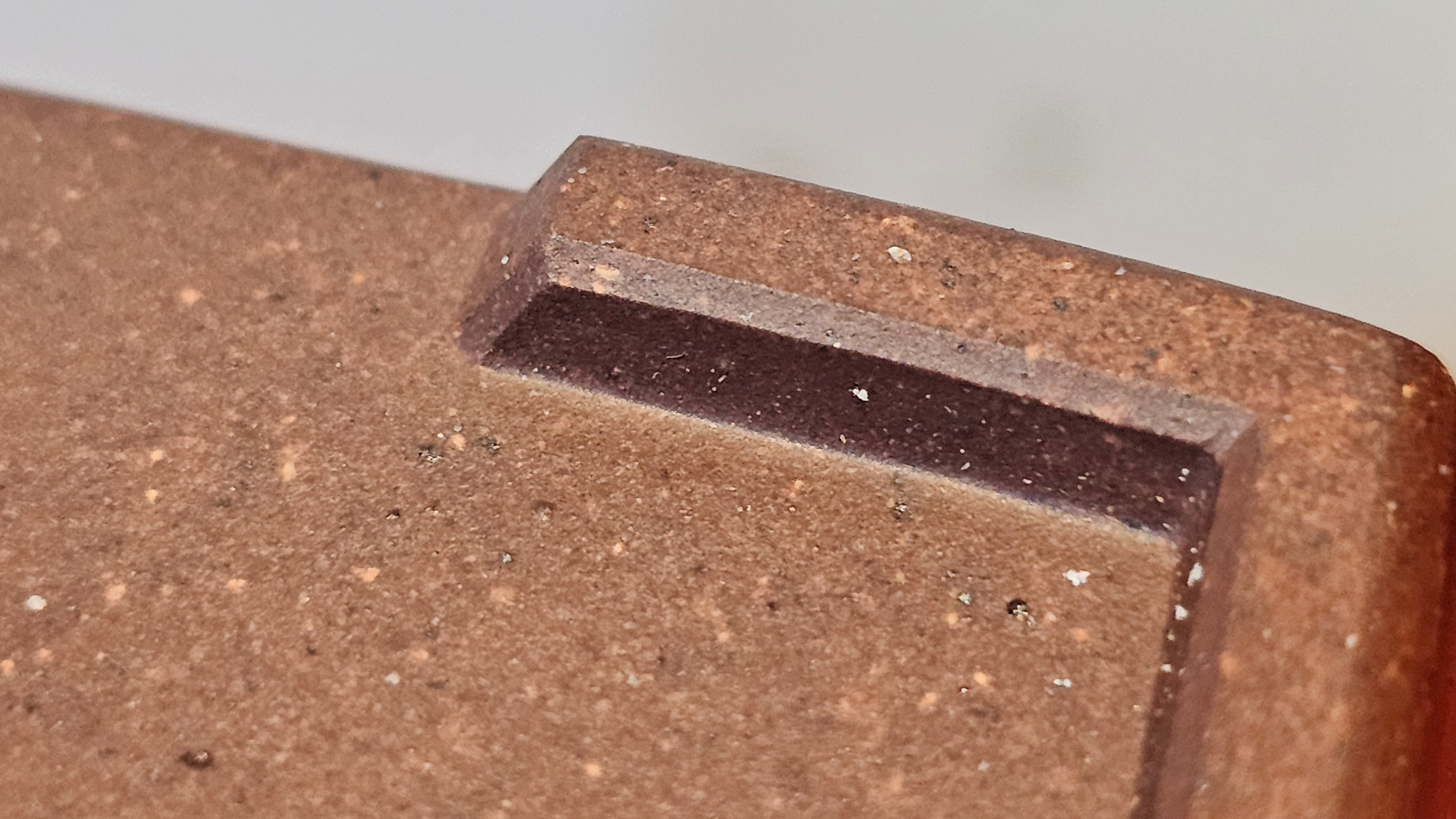 《若思四方》"Ruo Si Si Fang", 249.8ml, with Engraving, Di Cao Qing Zi Ni 底槽青紫泥, by L2A Senior Consummate Artist Yuan Hui 袁辉 ~!Congratulations!to Ms M.L., 0635hrs 30th August 2025, Phoenix, AZ!