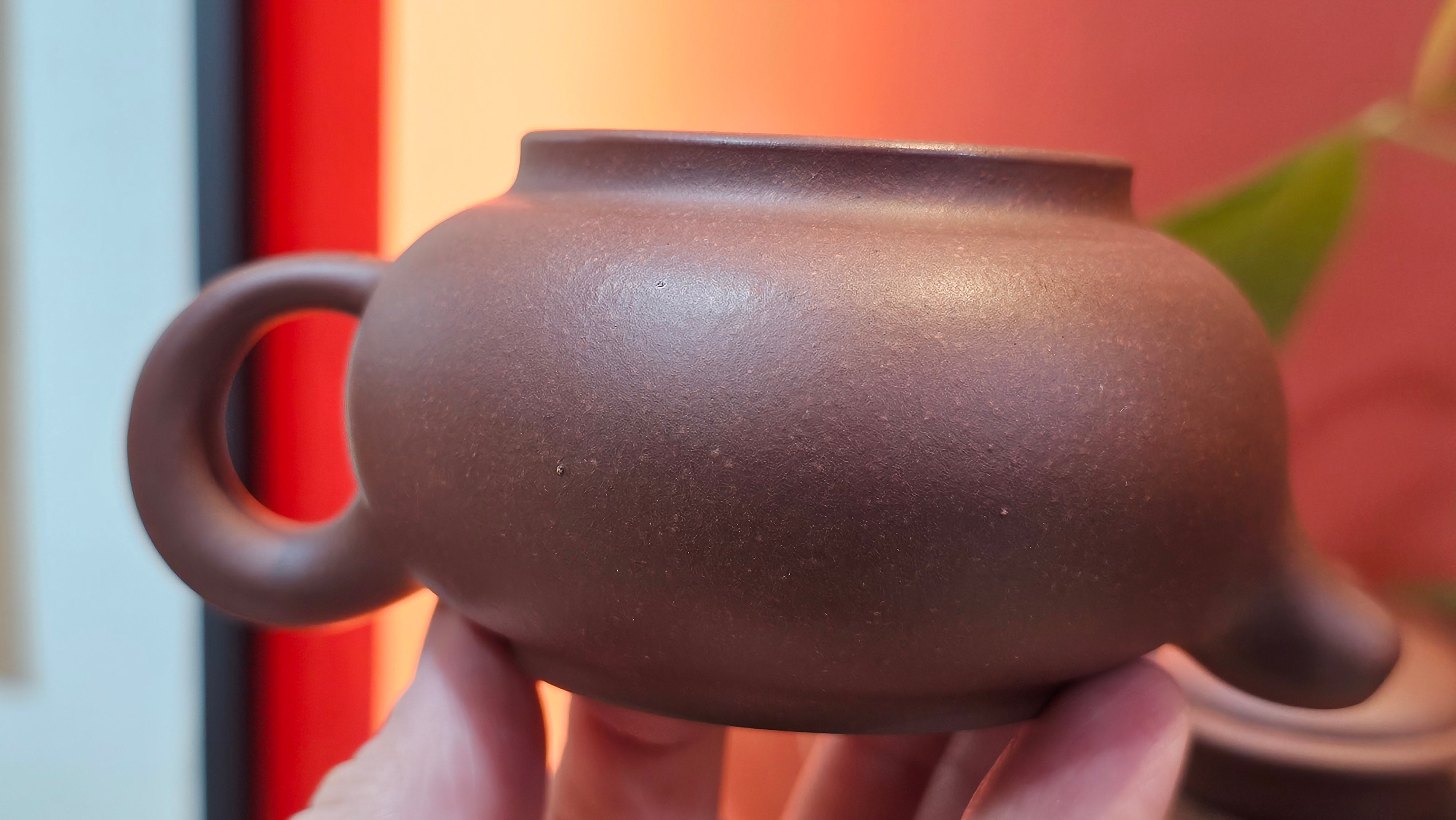 Xuan Zhu Hu 玄珠壶, 146.9ml, Zi Ni 紫泥, by our Craftsman Fan Xiao Zhi 范小智 ~ Congratulations to Mr J.T.! 1502hrs 29th August 2025, Fargo! ND.