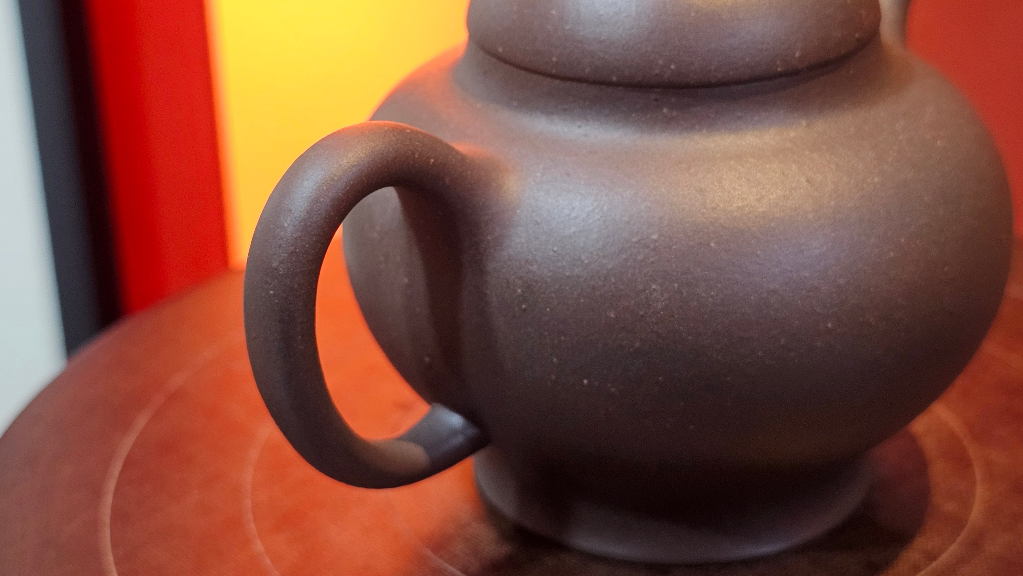 Gao Pan 高番, 138.0ml, Tai Xi Zi Ni (Gao Wen) 台西紫泥(高温), by our Craftsman Fan Xiao Zhi 范小智 ~ Congratulations!to Mr.S.W.! 2040hrs 29th August 2025, Avezzano! Italy🇮🇹.