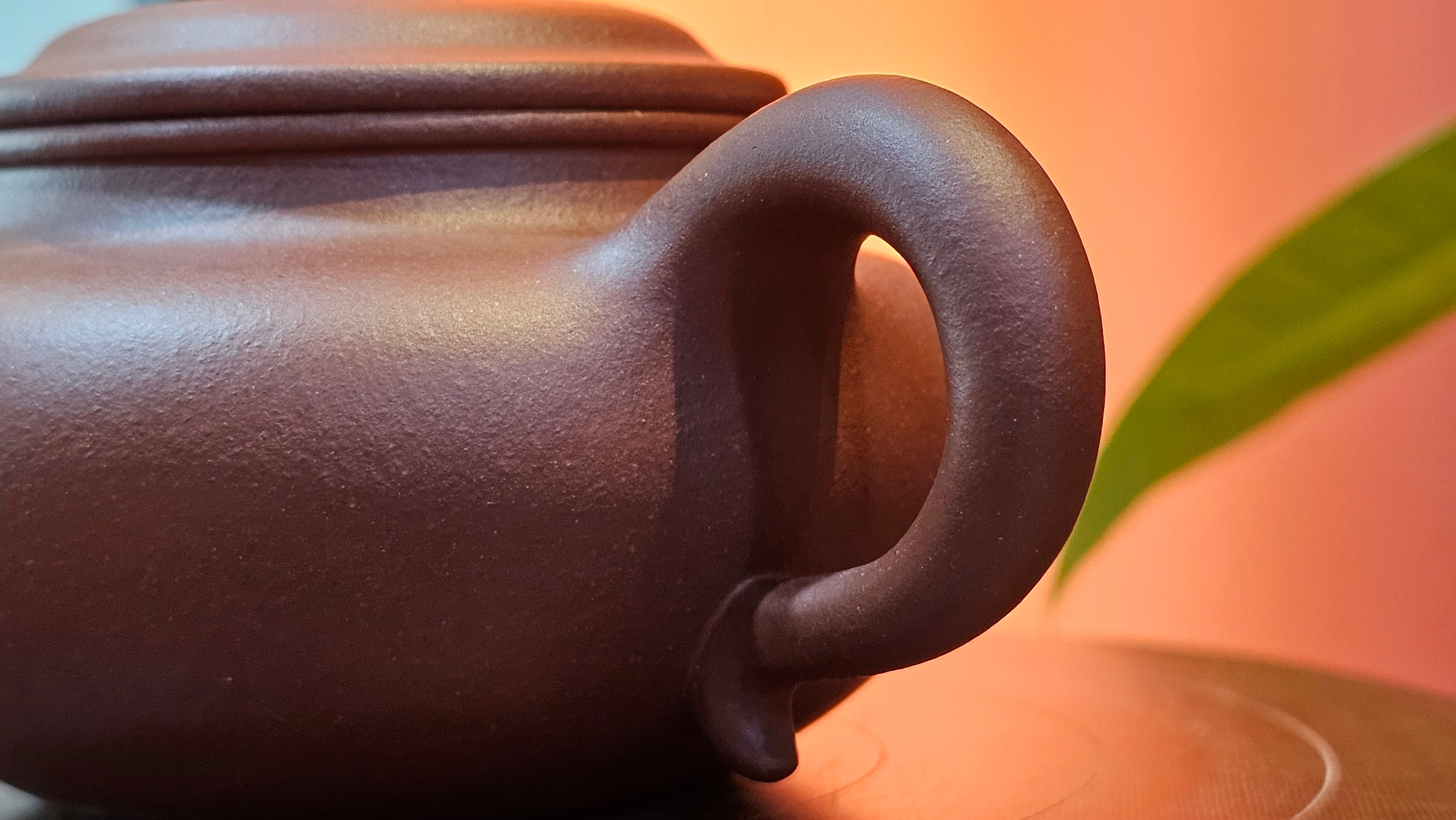 Fang Gu 仿古, 213.9ml, Di Cao Qing Zi Ni 底槽青紫泥, by our Collaborative Craftsman Chen Fa Chu 陈法初 ~!Congratulations to Mr V.R.! 1048hrs 6th Sept 2025, Vilnius, Lithuania🇱🇹!