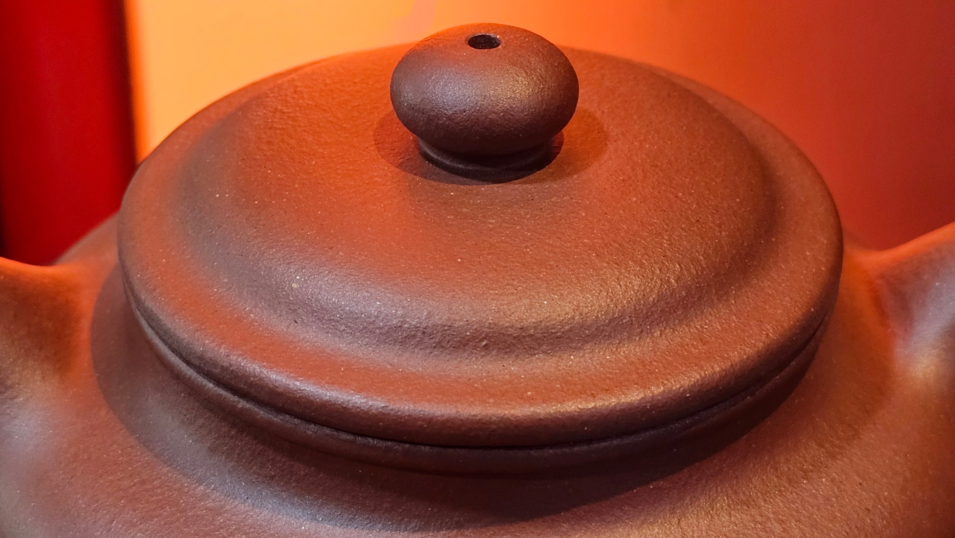 Fang Gu 仿古, 213.9ml, Di Cao Qing Zi Ni 底槽青紫泥, by our Collaborative Craftsman Chen Fa Chu 陈法初 ~!Congratulations to Mr V.R.! 1048hrs 6th Sept 2025, Vilnius, Lithuania🇱🇹!