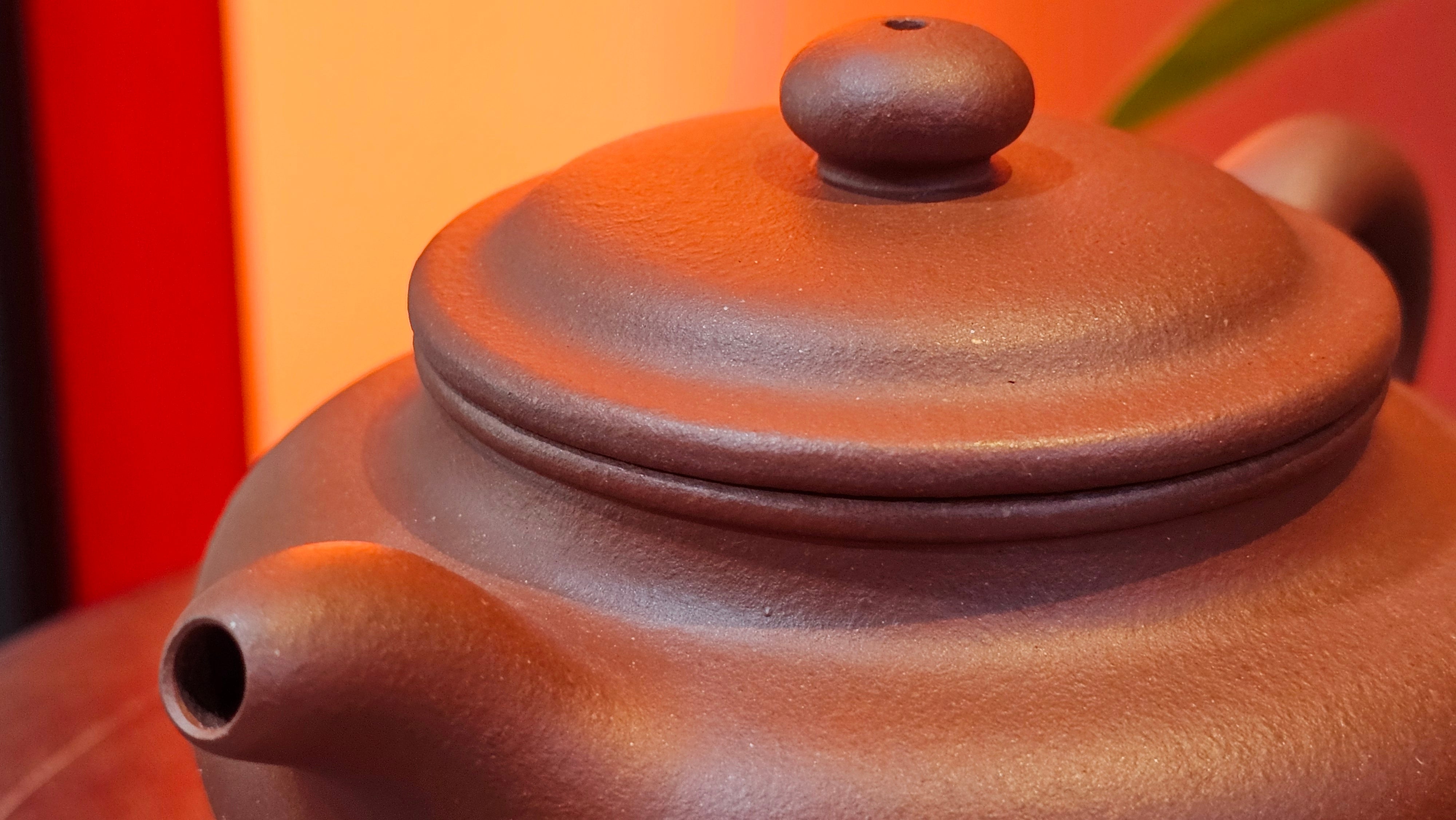 Fang Gu 仿古, 213.9ml, Di Cao Qing Zi Ni 底槽青紫泥, by our Collaborative Craftsman Chen Fa Chu 陈法初 ~!Congratulations to Mr V.R.! 1048hrs 6th Sept 2025, Vilnius, Lithuania🇱🇹!