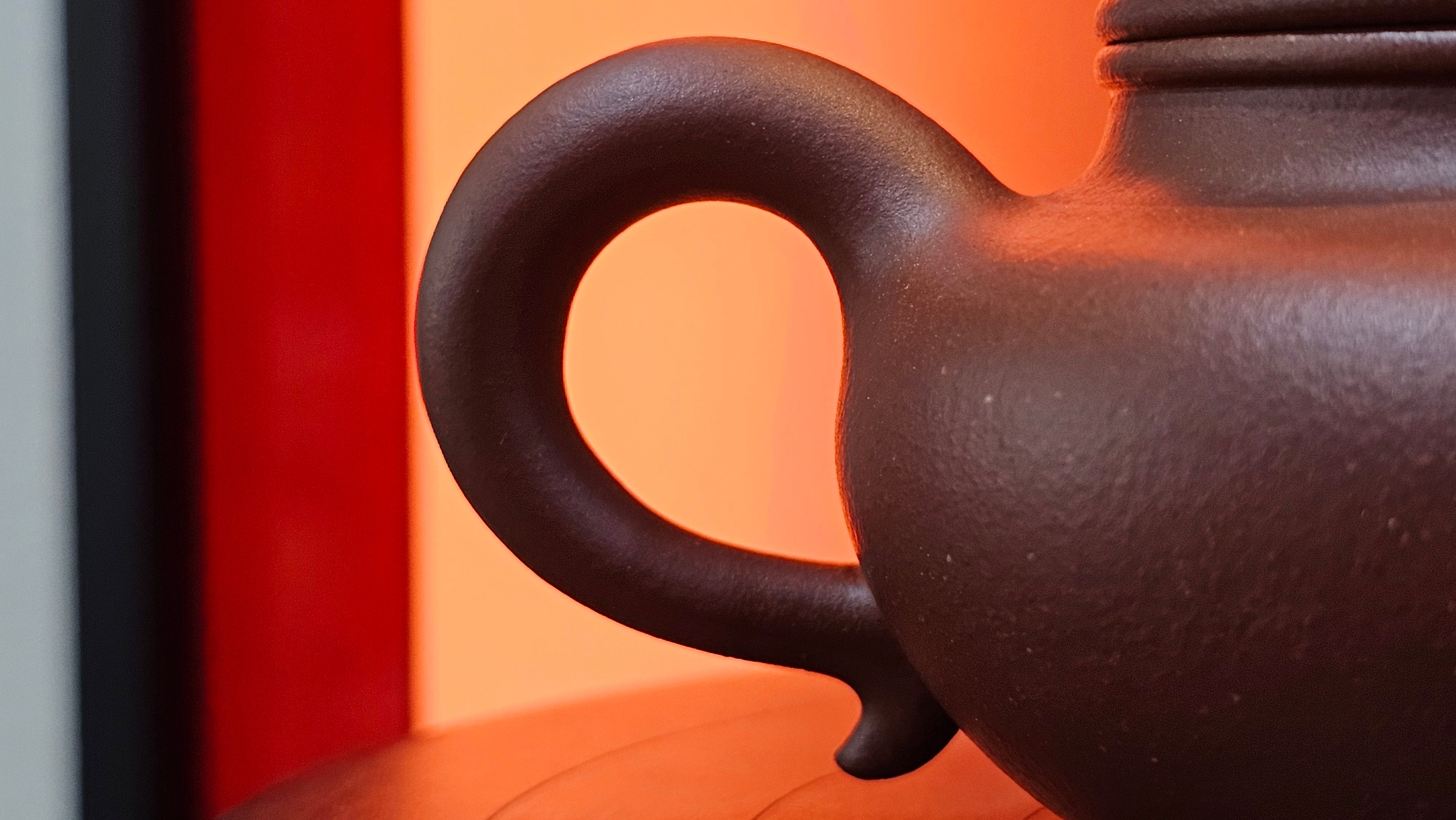 Fang Gu 仿古, 213.9ml, Di Cao Qing Zi Ni 底槽青紫泥, by our Collaborative Craftsman Chen Fa Chu 陈法初 ~!Congratulations to Mr V.R.! 1048hrs 6th Sept 2025, Vilnius, Lithuania🇱🇹!