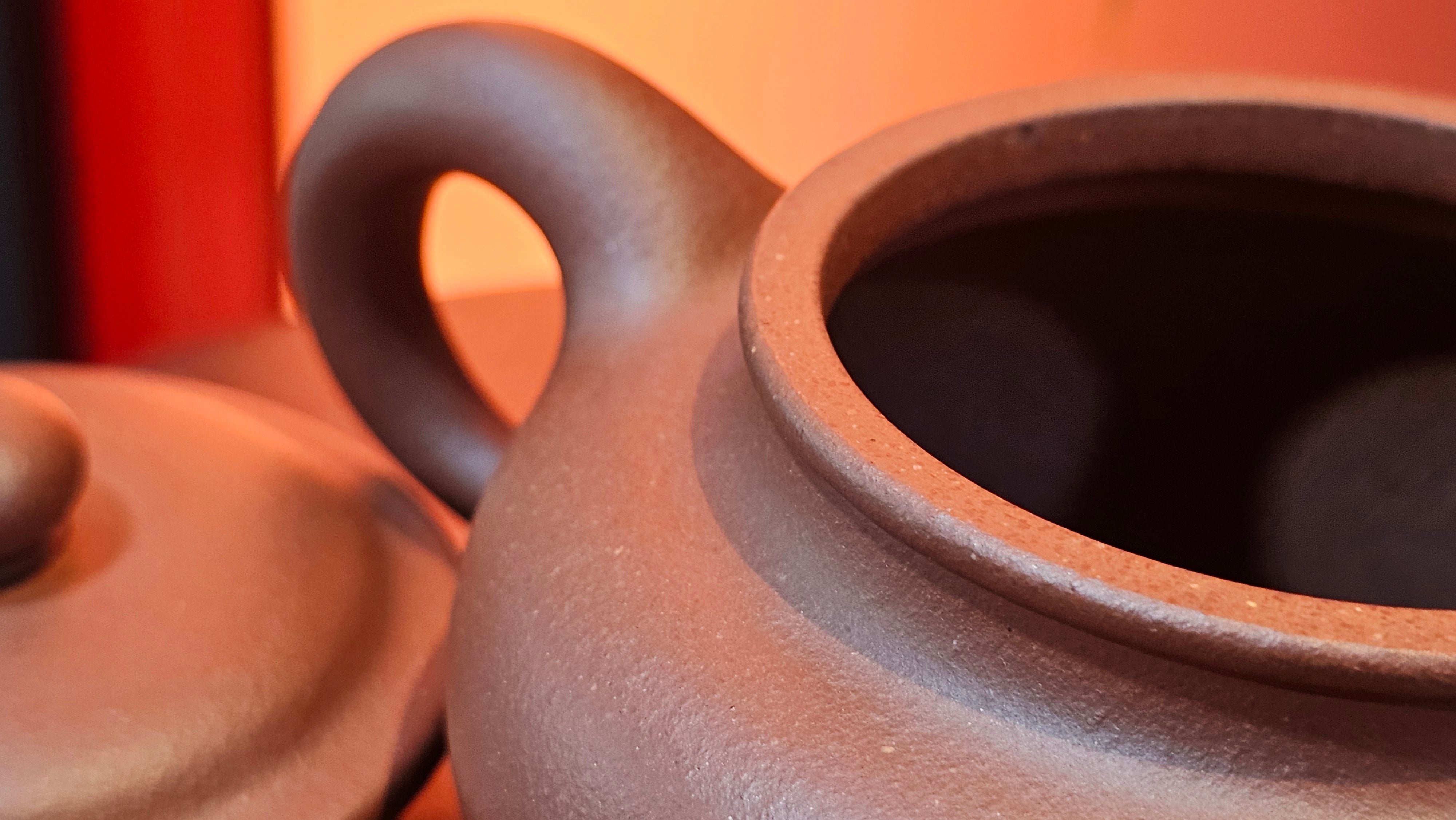 Fang Gu 仿古, 213.9ml, Di Cao Qing Zi Ni 底槽青紫泥, by our Collaborative Craftsman Chen Fa Chu 陈法初 ~!Congratulations to Mr V.R.! 1048hrs 6th Sept 2025, Vilnius, Lithuania🇱🇹!