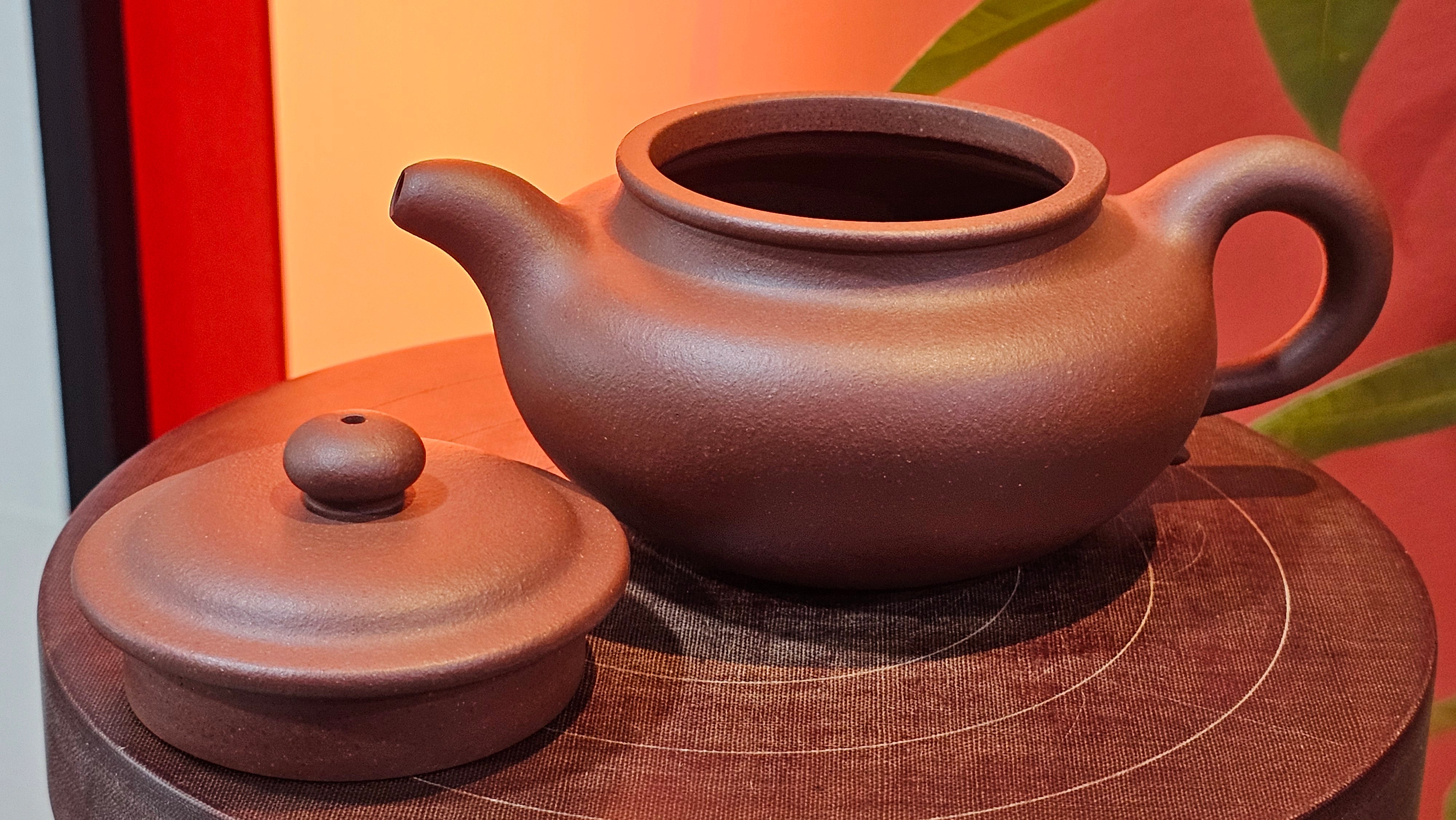 Fang Gu 仿古, 213.9ml, Di Cao Qing Zi Ni 底槽青紫泥, by our Collaborative Craftsman Chen Fa Chu 陈法初 ~!Congratulations to Mr V.R.! 1048hrs 6th Sept 2025, Vilnius, Lithuania🇱🇹!