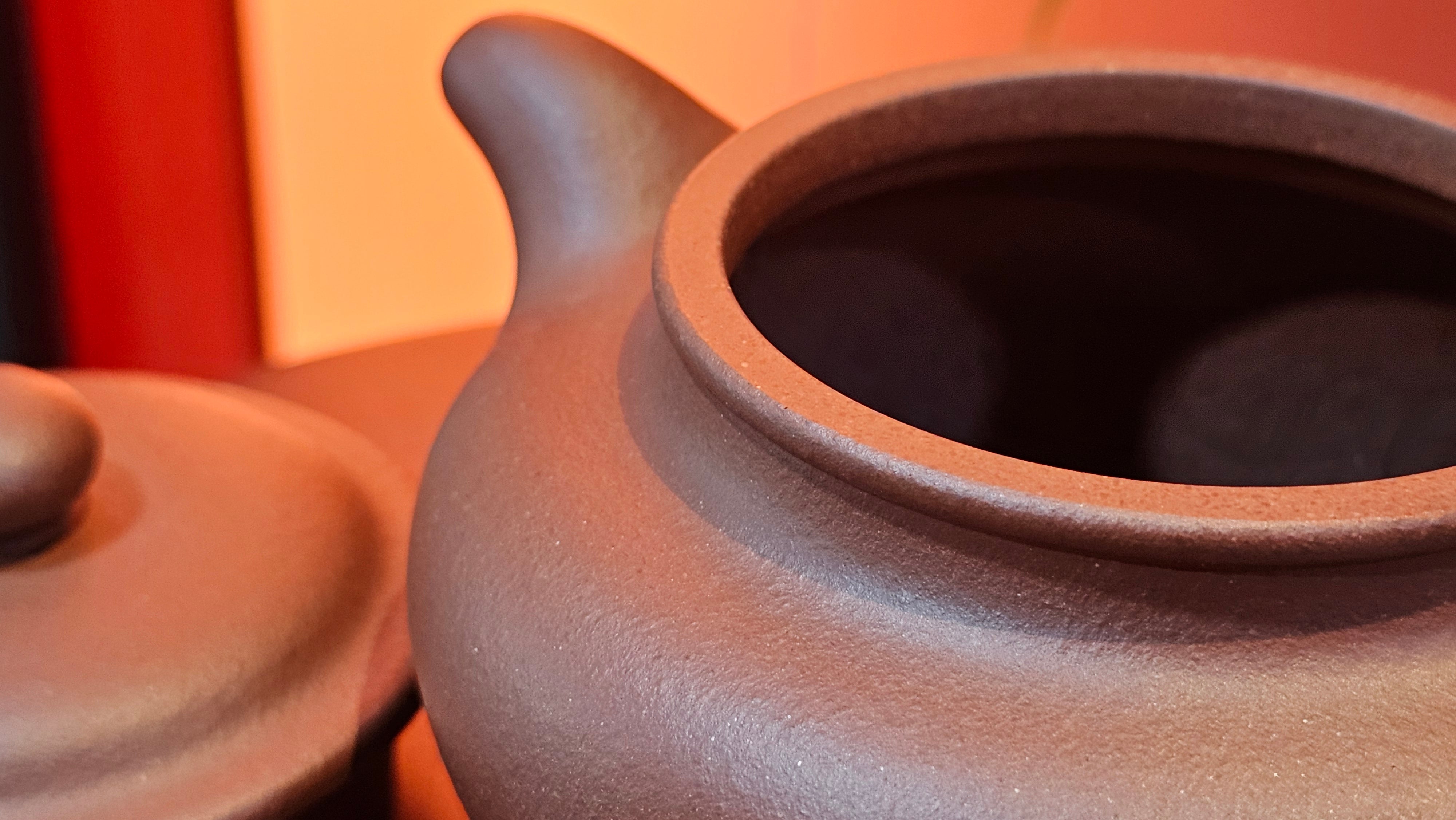 Fang Gu 仿古, 213.9ml, Di Cao Qing Zi Ni 底槽青紫泥, by our Collaborative Craftsman Chen Fa Chu 陈法初 ~!Congratulations to Mr V.R.! 1048hrs 6th Sept 2025, Vilnius, Lithuania🇱🇹!