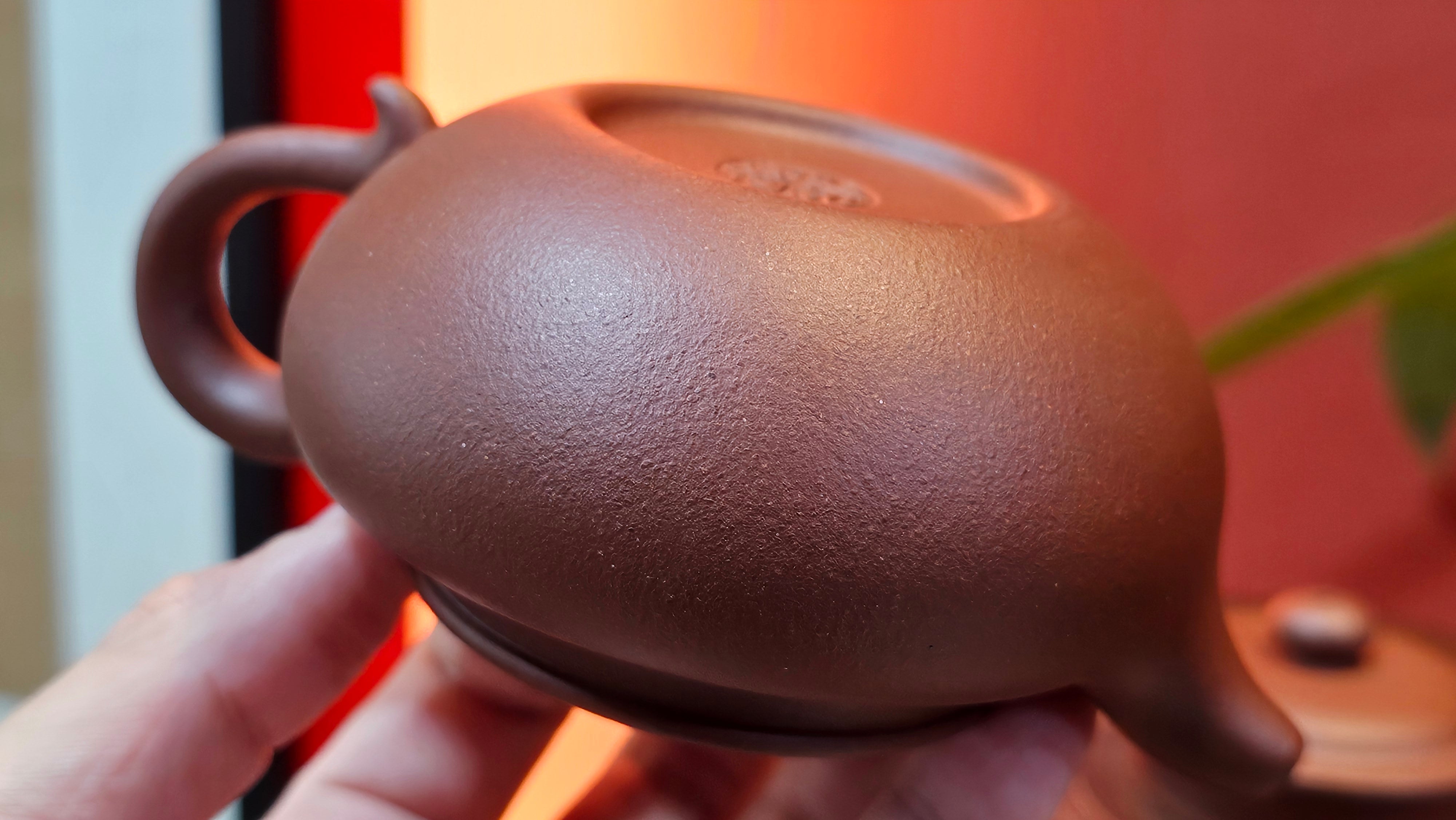 Fang Gu 仿古, 213.9ml, Di Cao Qing Zi Ni 底槽青紫泥, by our Collaborative Craftsman Chen Fa Chu 陈法初 ~!Congratulations to Mr V.R.! 1048hrs 6th Sept 2025, Vilnius, Lithuania🇱🇹!