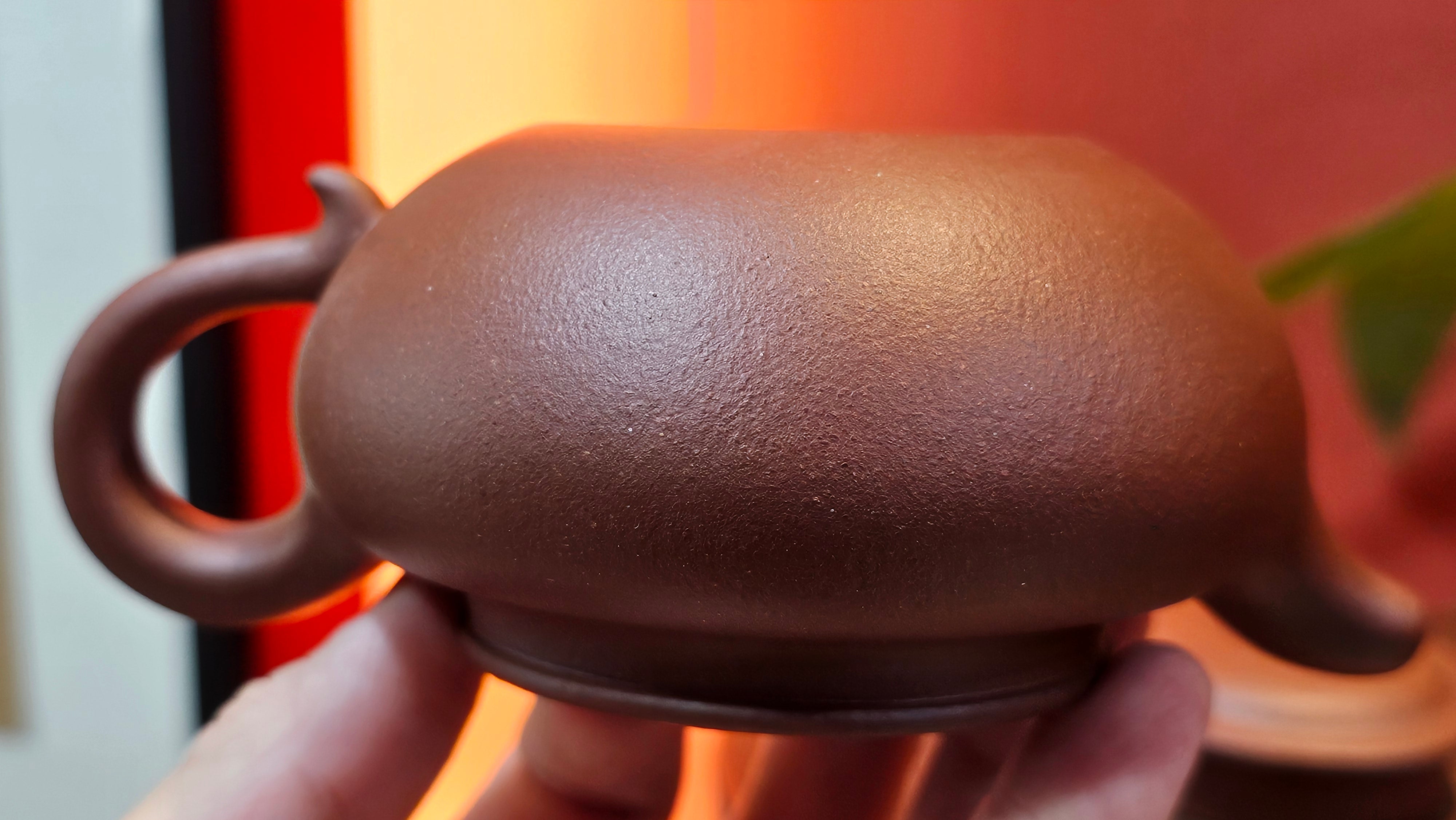 Fang Gu 仿古, 213.9ml, Di Cao Qing Zi Ni 底槽青紫泥, by our Collaborative Craftsman Chen Fa Chu 陈法初 ~!Congratulations to Mr V.R.! 1048hrs 6th Sept 2025, Vilnius, Lithuania🇱🇹!