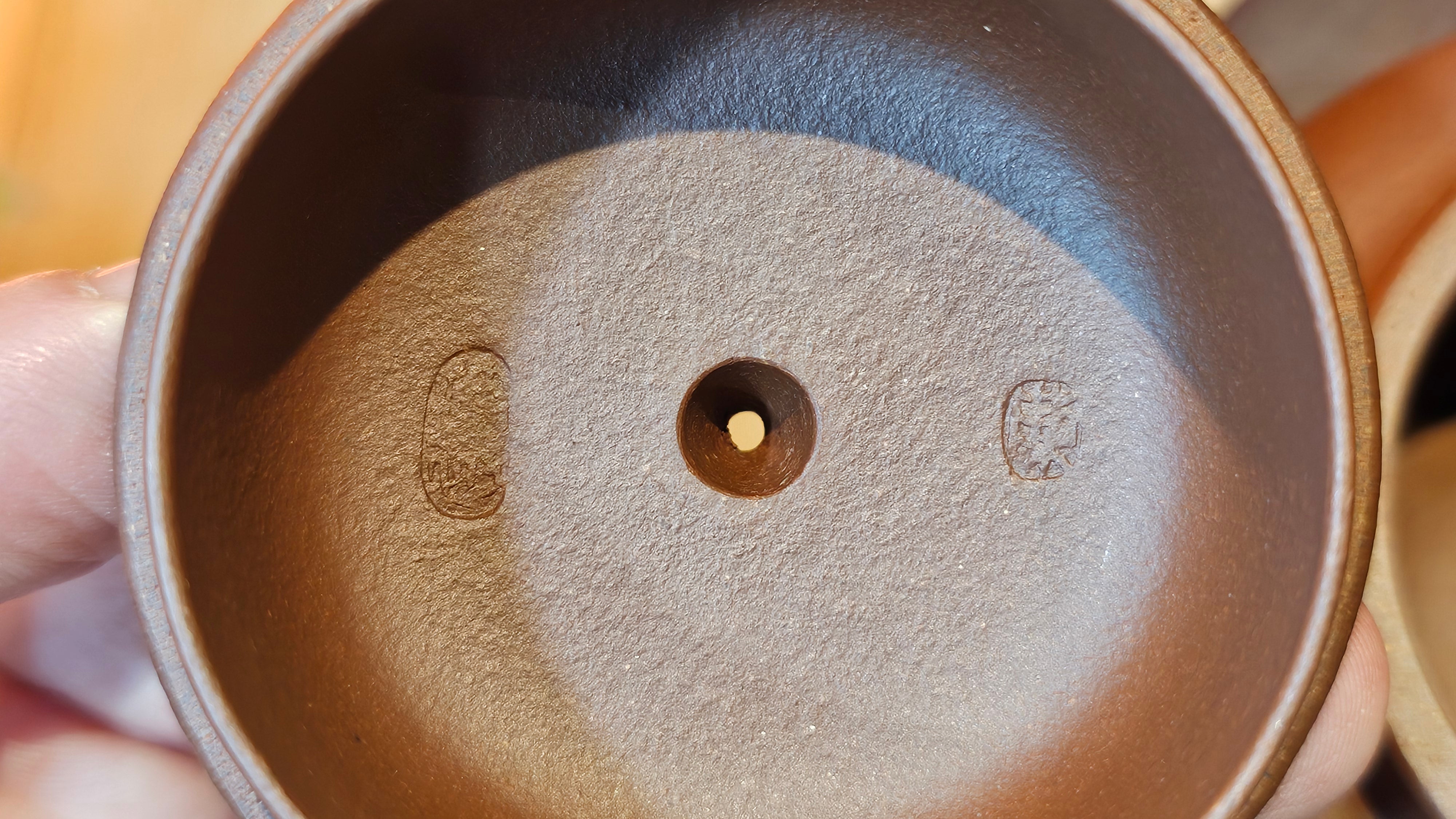 Fang Gu 仿古, 213.9ml, Di Cao Qing Zi Ni 底槽青紫泥, by our Collaborative Craftsman Chen Fa Chu 陈法初 ~!Congratulations to Mr V.R.! 1048hrs 6th Sept 2025, Vilnius, Lithuania🇱🇹!