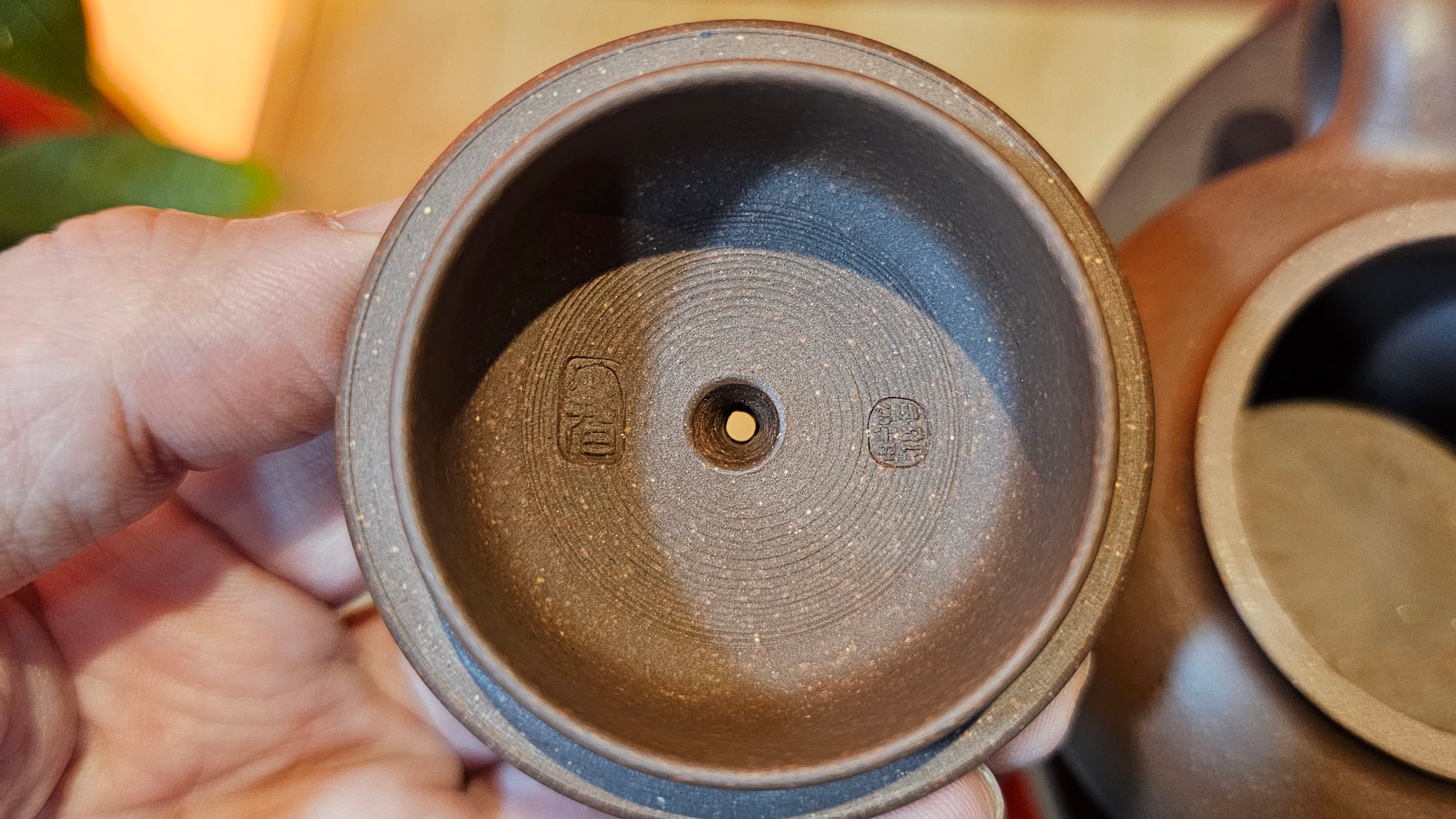 Xuan Zhu Hu 玄珠壶, 146.9ml, Zi Ni 紫泥, by our Craftsman Fan Xiao Zhi 范小智 ~ Congratulations to Mr J.T.! 1502hrs 29th August 2025, Fargo! ND.