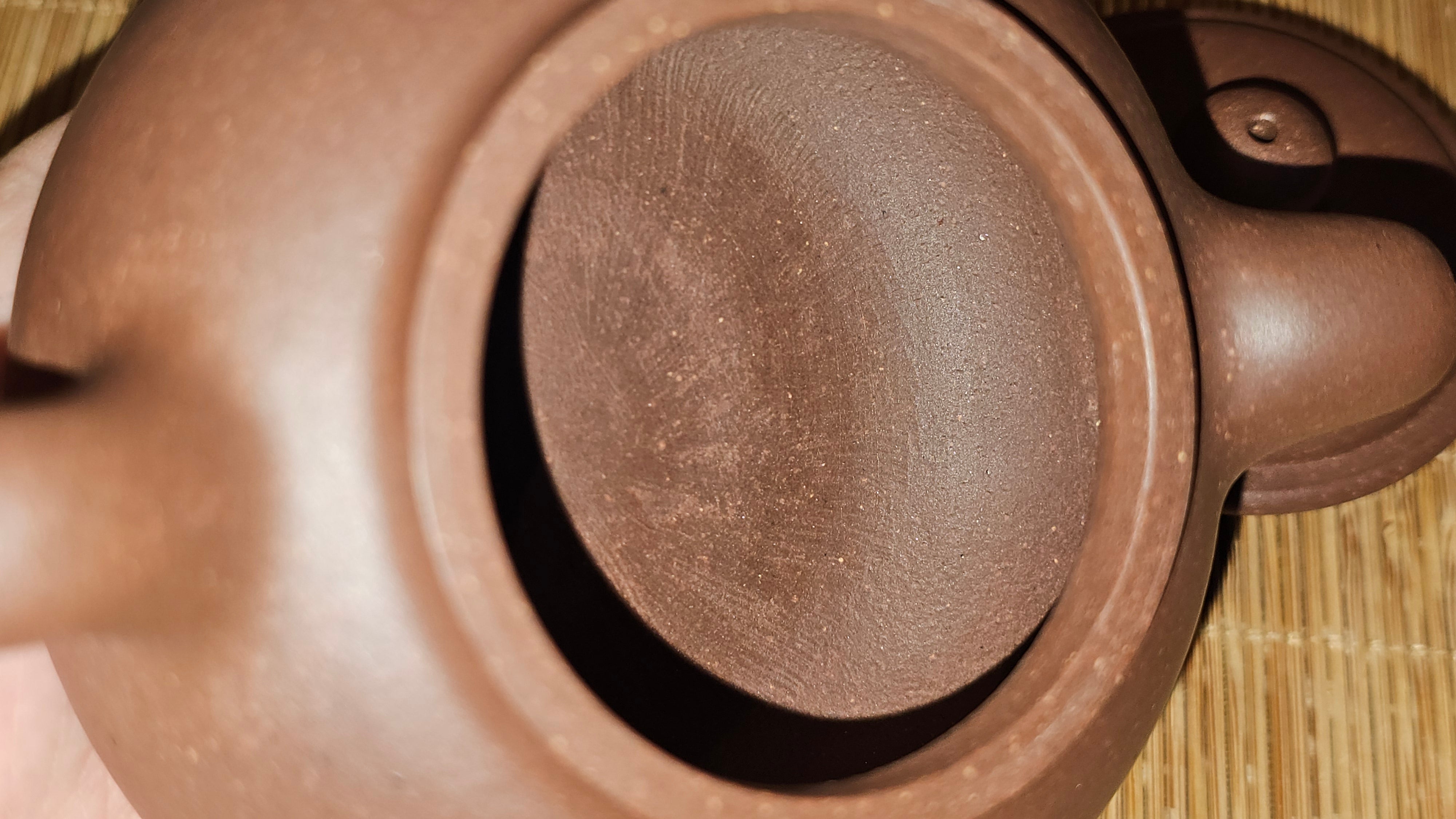 Xuan Zhu Hu 玄珠壶, 146.9ml, Zi Ni 紫泥, by our Craftsman Fan Xiao Zhi 范小智 ~ Congratulations to Mr J.T.! 1502hrs 29th August 2025, Fargo! ND.