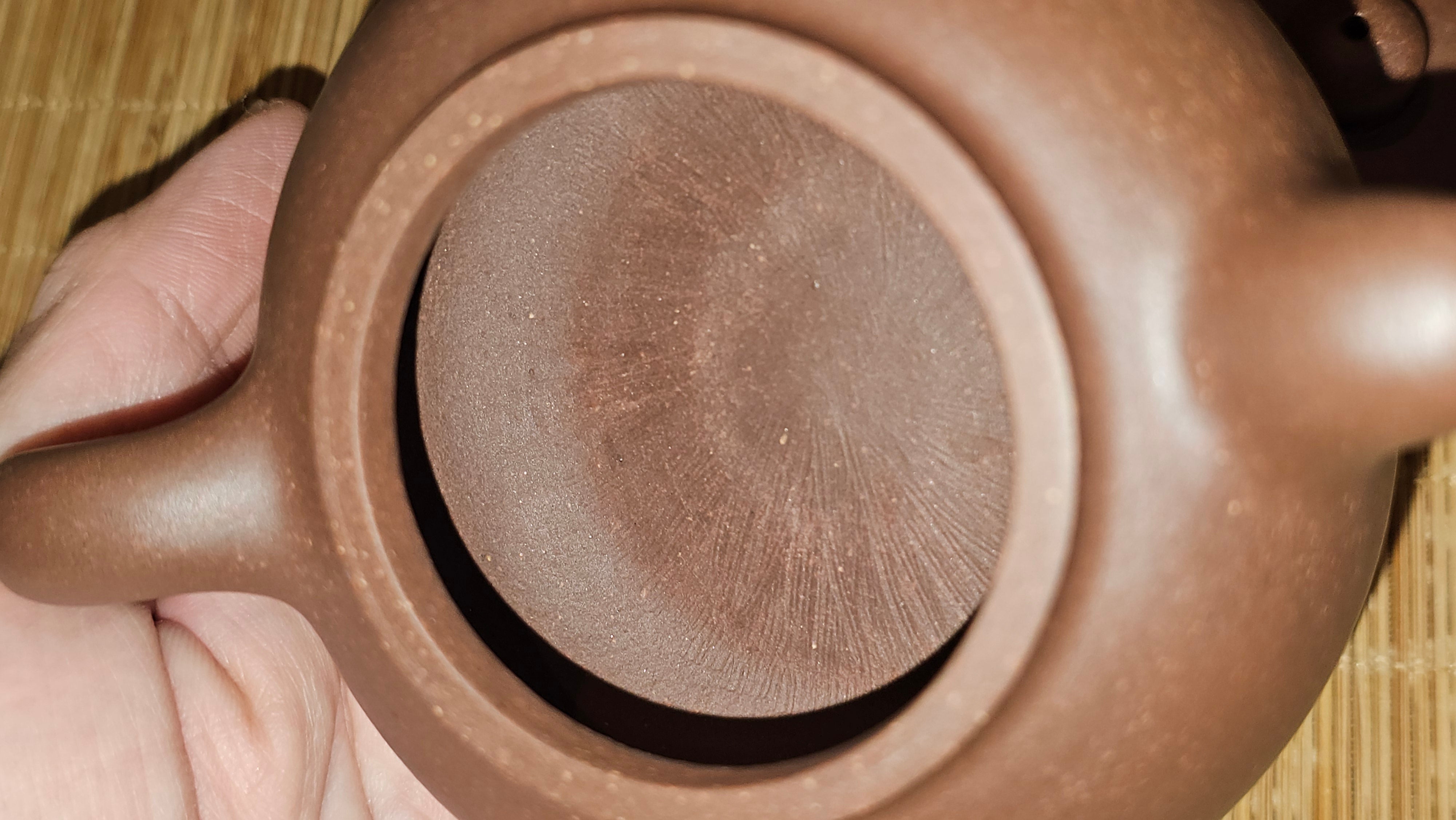 Xuan Zhu Hu 玄珠壶, 146.9ml, Zi Ni 紫泥, by our Craftsman Fan Xiao Zhi 范小智 ~ Congratulations to Mr J.T.! 1502hrs 29th August 2025, Fargo! ND.