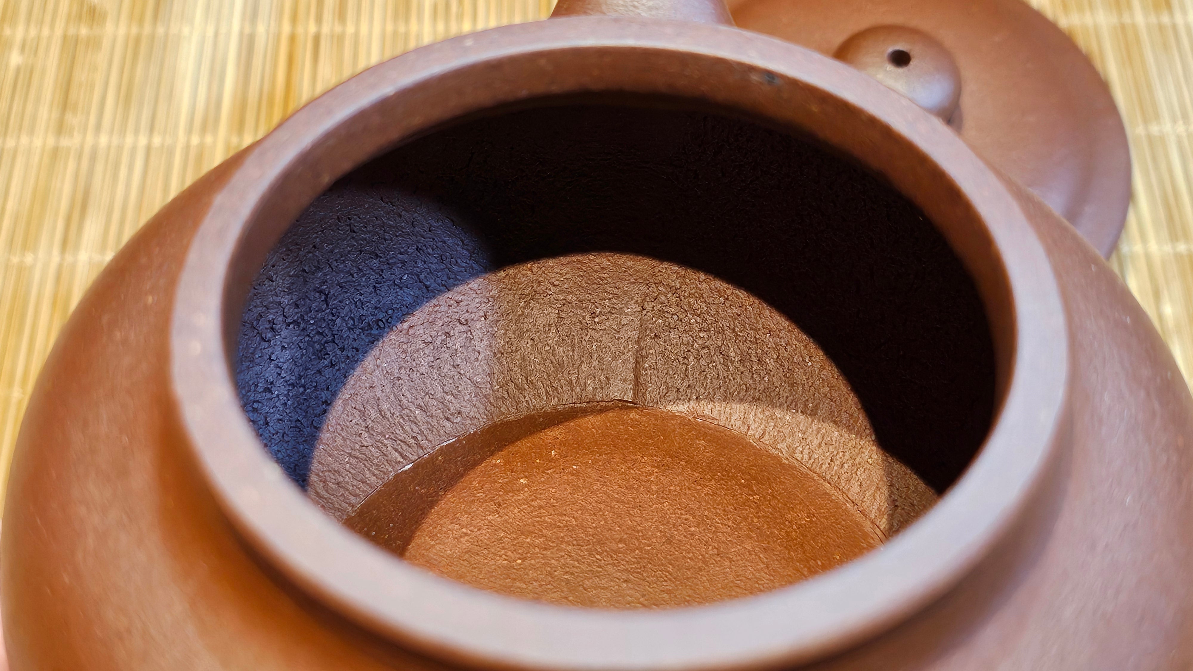 Fang Gu 仿古, 213.9ml, Di Cao Qing Zi Ni 底槽青紫泥, by our Collaborative Craftsman Chen Fa Chu 陈法初 ~!Congratulations to Mr V.R.! 1048hrs 6th Sept 2025, Vilnius, Lithuania🇱🇹!