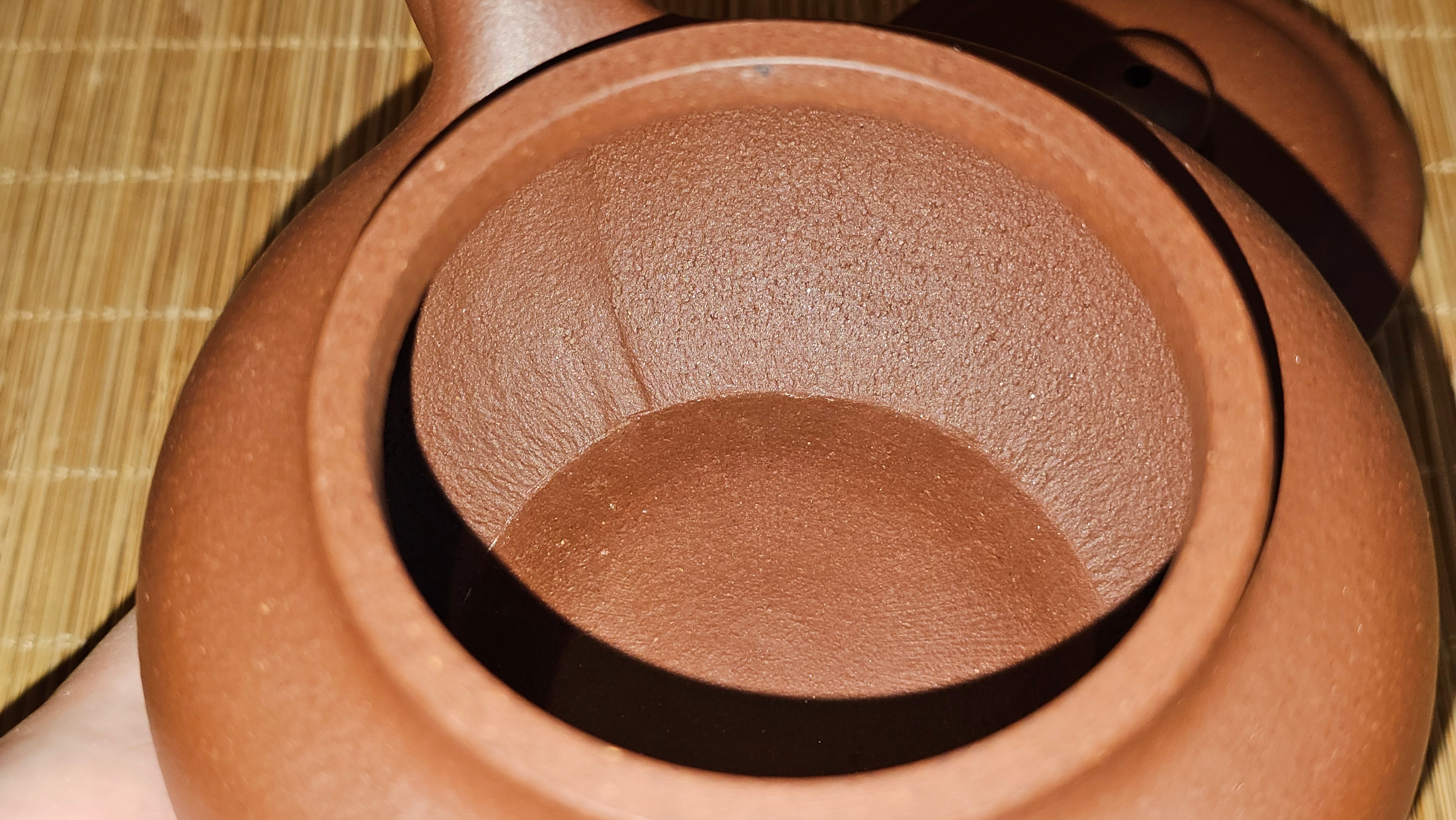 Fang Gu 仿古, 213.9ml, Di Cao Qing Zi Ni 底槽青紫泥, by our Collaborative Craftsman Chen Fa Chu 陈法初 ~!Congratulations to Mr V.R.! 1048hrs 6th Sept 2025, Vilnius, Lithuania🇱🇹!