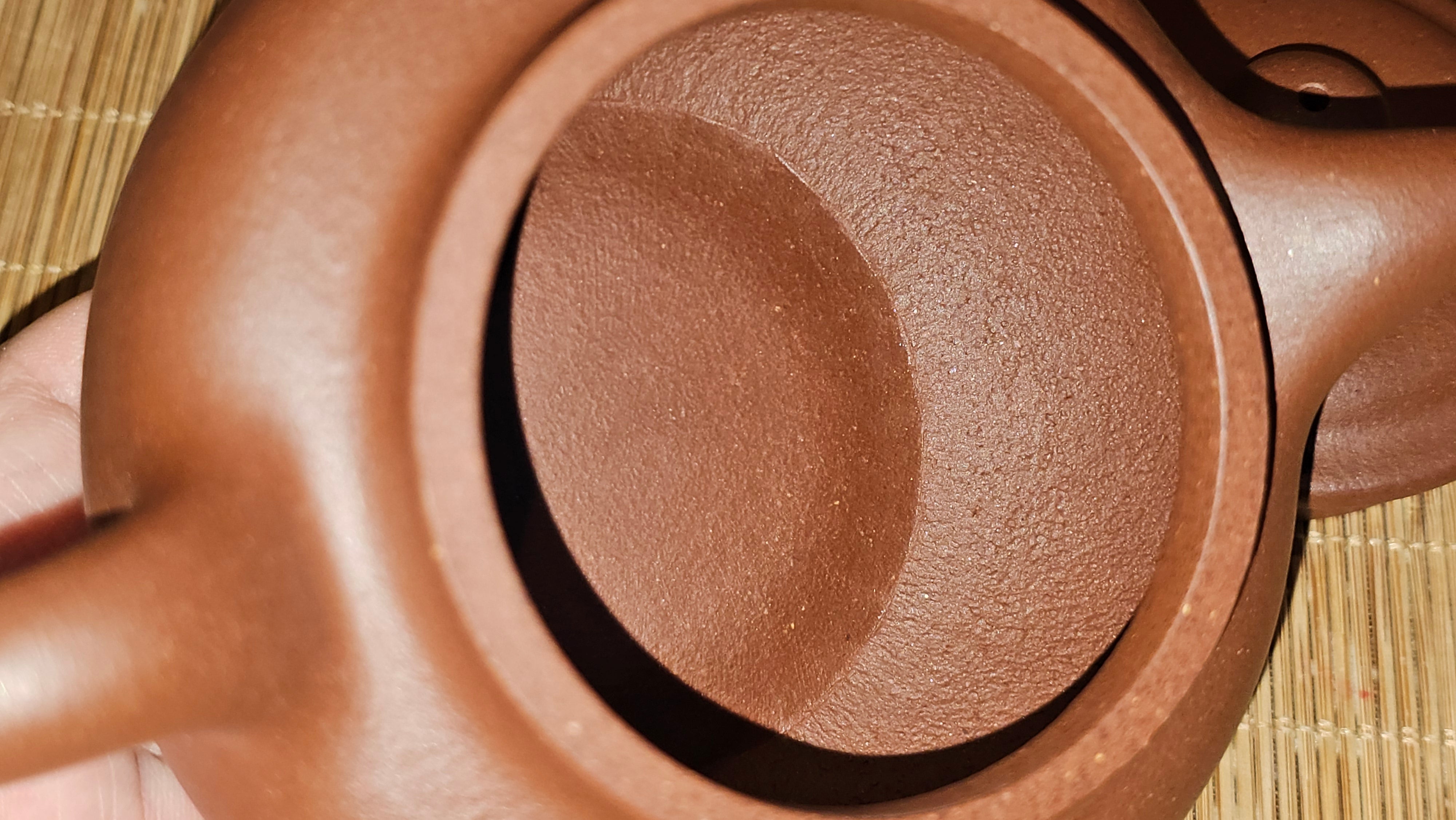 Fang Gu 仿古, 213.9ml, Di Cao Qing Zi Ni 底槽青紫泥, by our Collaborative Craftsman Chen Fa Chu 陈法初 ~!Congratulations to Mr V.R.! 1048hrs 6th Sept 2025, Vilnius, Lithuania🇱🇹!