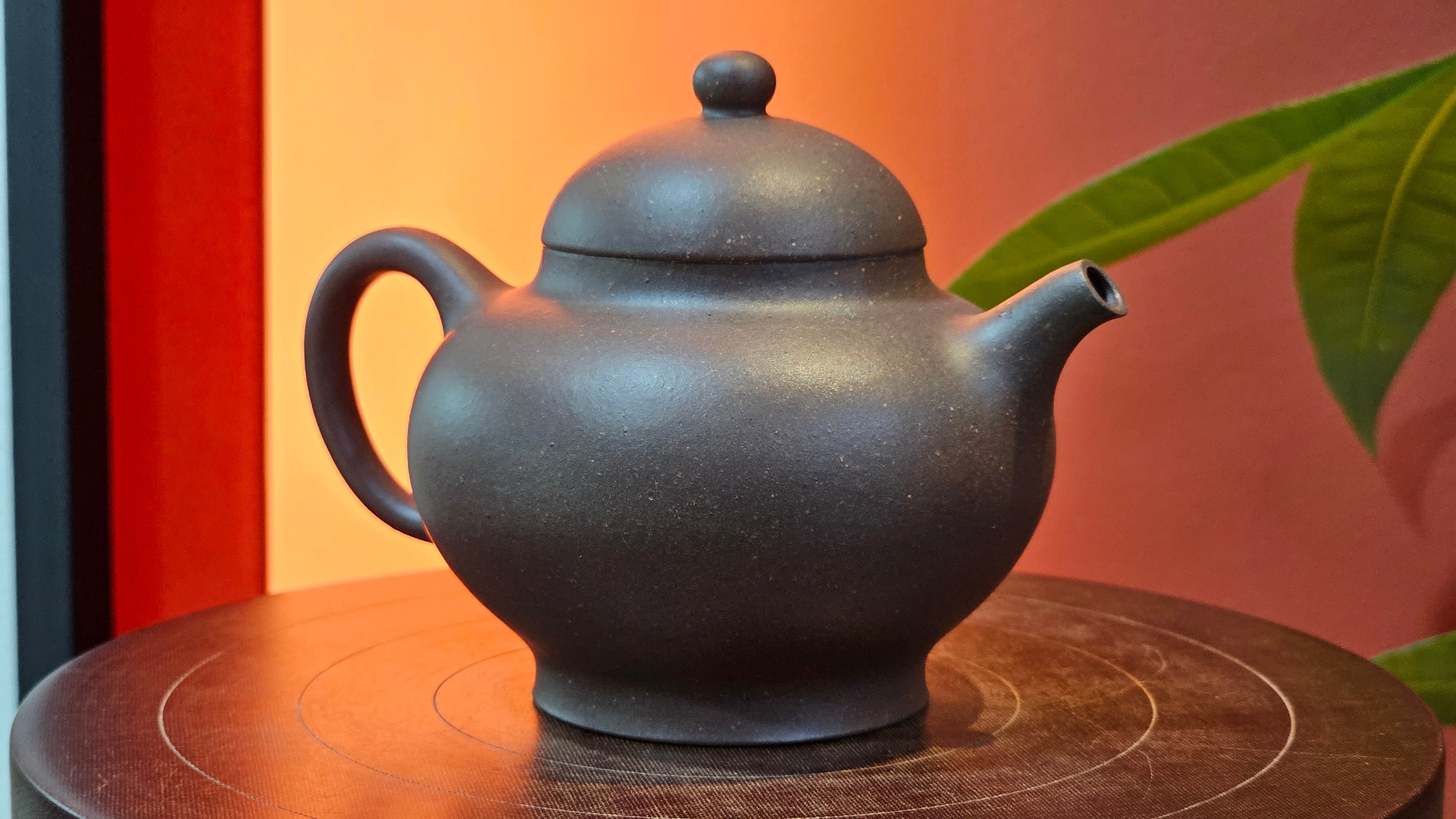 Gao Pan 高番, 143.9ml (very well-weighted bottom, stable!), Tai Xi Zi Ni (Gao Wen) 台西紫泥(高温), by our Craftsman Fan Xiao Zhi 范小智 ~ Congratulations!to Mr Y.L.! 2309hrs 31st August 2025, Cranbourne North!ViC, Australia🇦🇺!