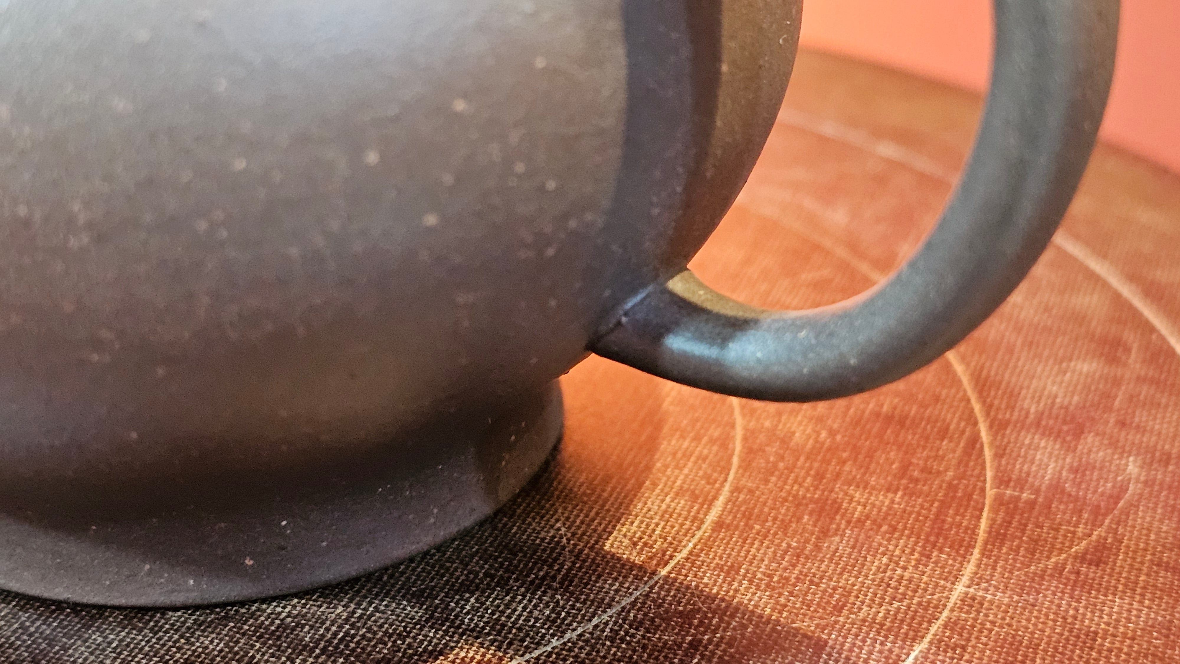 Gao Pan 高番, 143.9ml (very well-weighted bottom, stable!), Tai Xi Zi Ni (Gao Wen) 台西紫泥(高温), by our Craftsman Fan Xiao Zhi 范小智 ~ Congratulations!to Mr Y.L.! 2309hrs 31st August 2025, Cranbourne North!ViC, Australia🇦🇺!